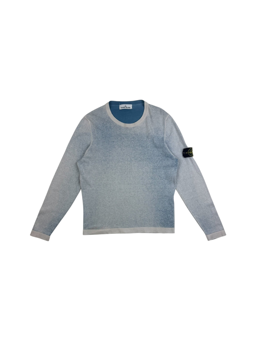 Stone Island SS17 Hand Sprayed Reversible Wash Crewneck