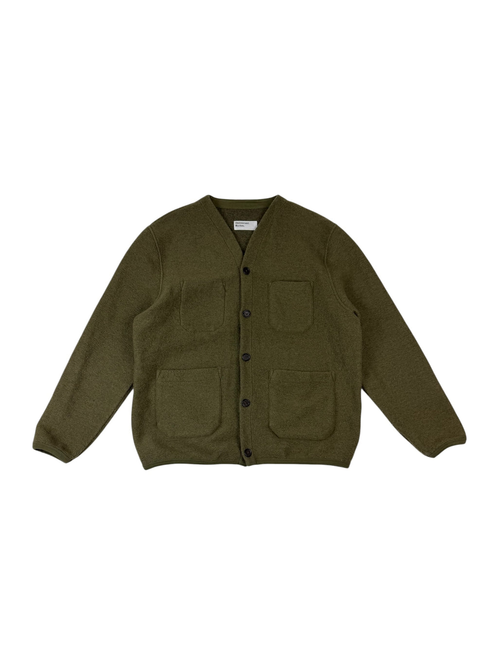 Universal Works Wool Fleece Cardigan