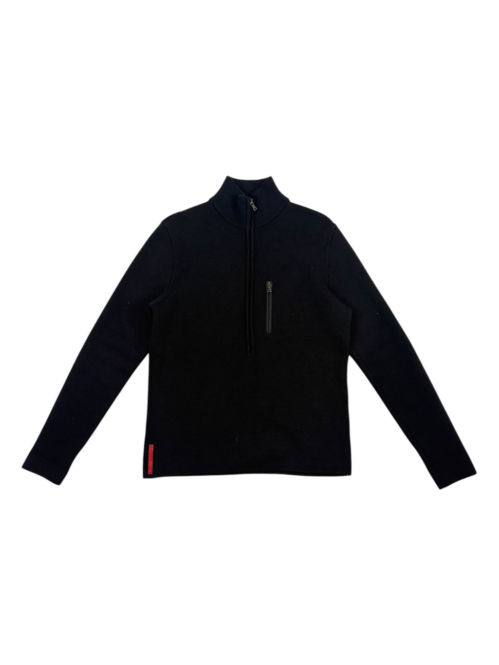 Prada Sport 2000s Half Zip Knit Jumper