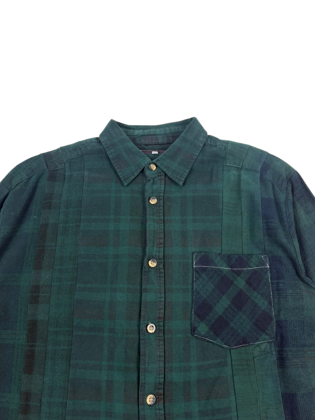 Needles Rebuild 7 Cuts Flannel Shirt