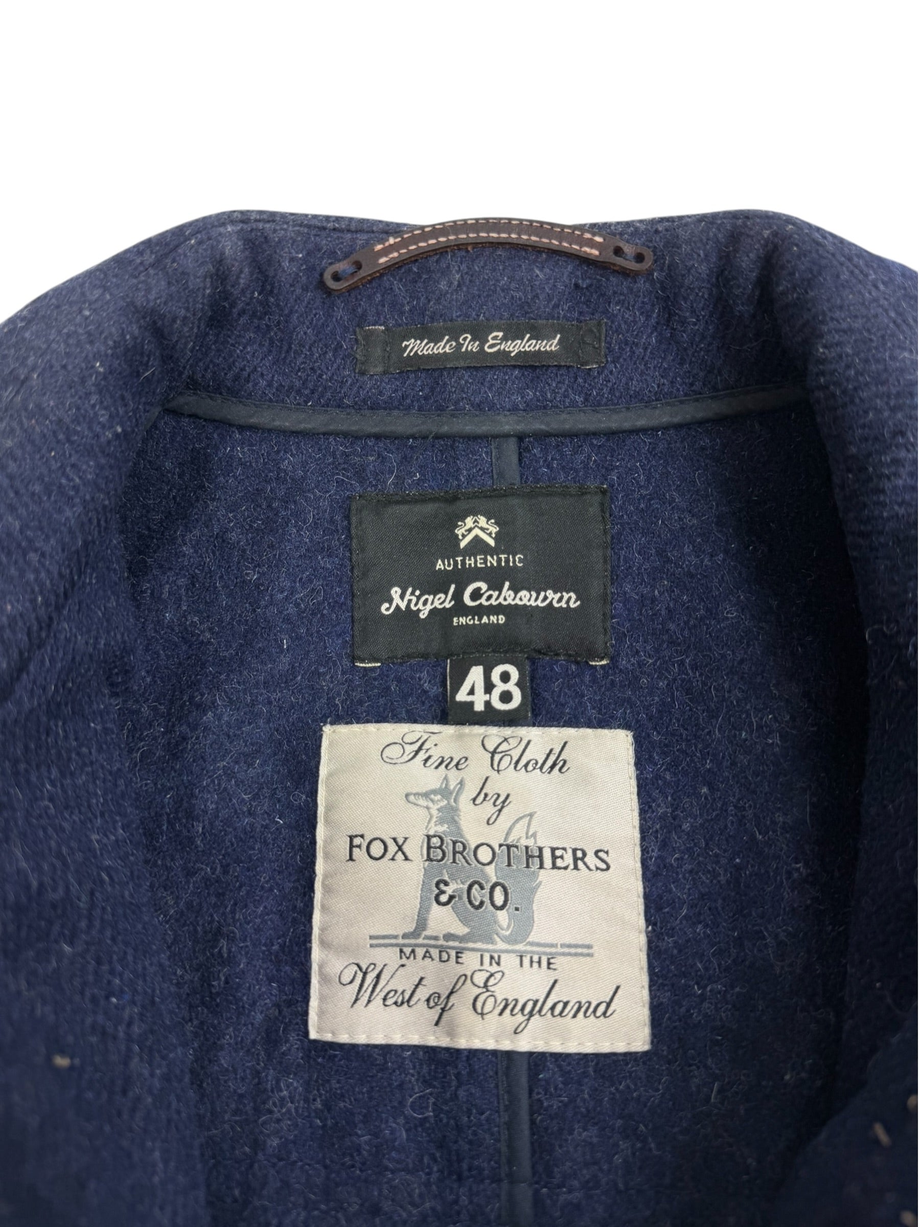 Nigel Cabourn Fox Brothers Melton Wool Duffle Coat