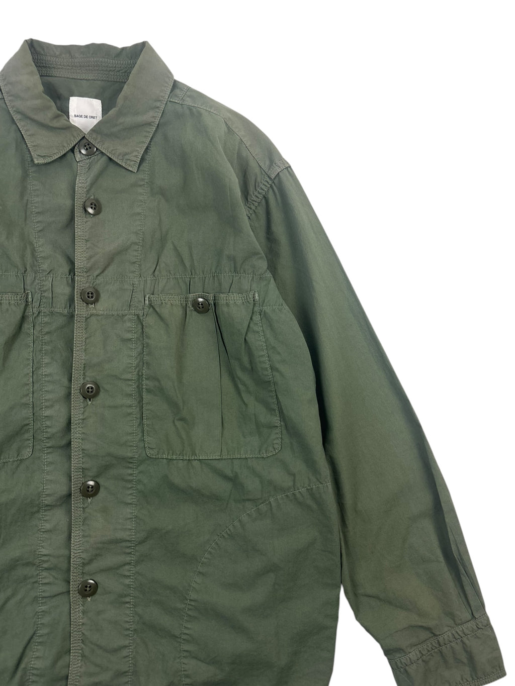 Sage De Cret Utility Work Shirt Jacket
