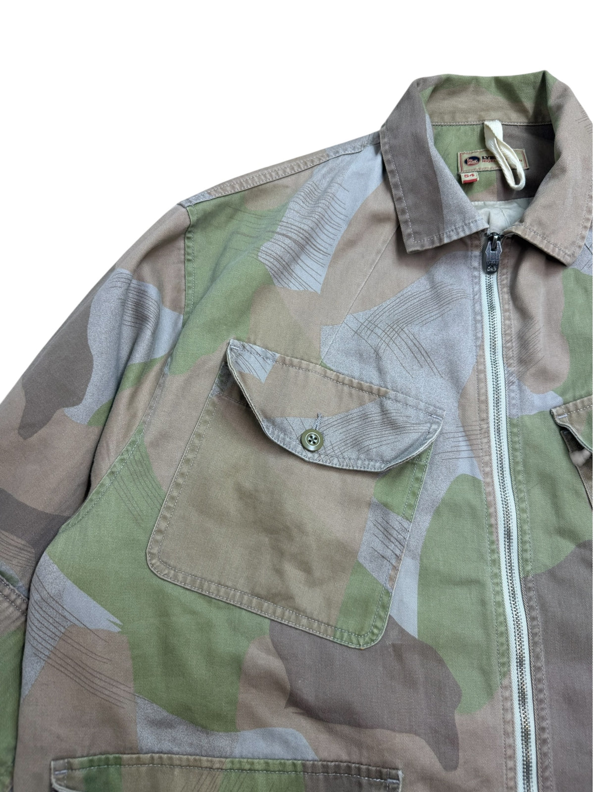 Nigel Cabourn Lybro Brushstroke Camo Field Jacket
