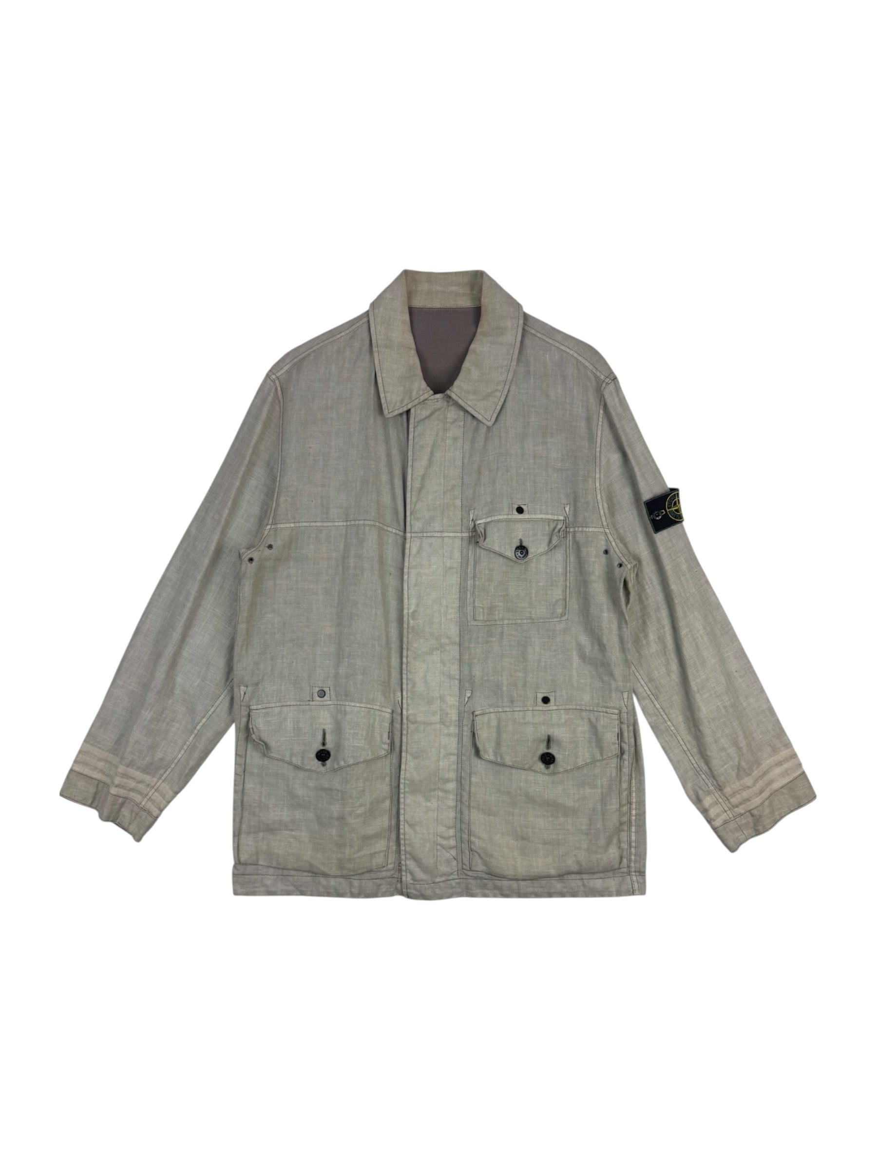 Stone Island SS98 Reversible Lino Flax Chore Jacket