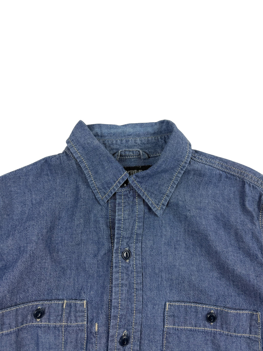Nigel Cabourn Lybro Chambray Work Shirt
