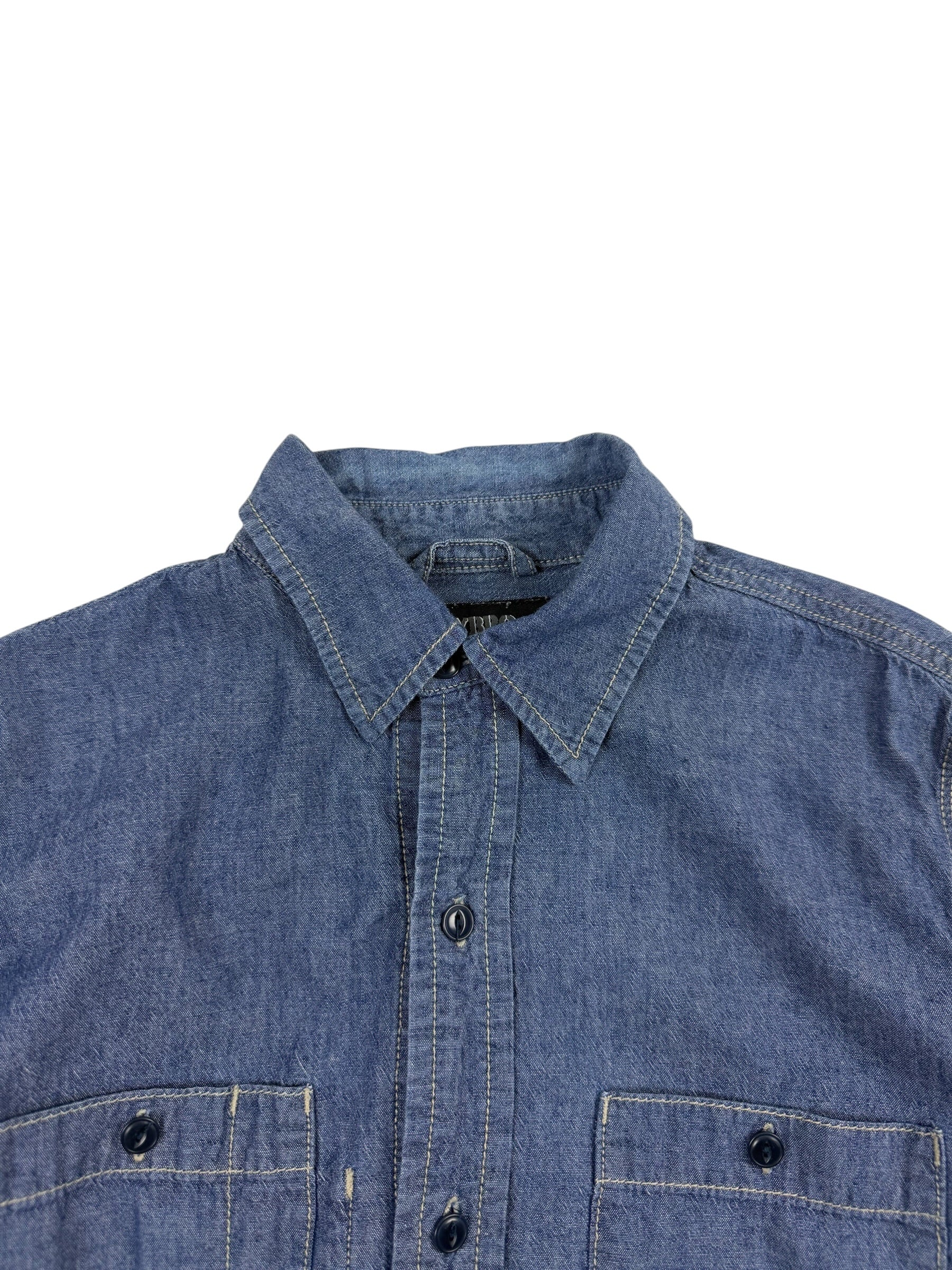 Nigel Cabourn Lybro Chambray Work Shirt