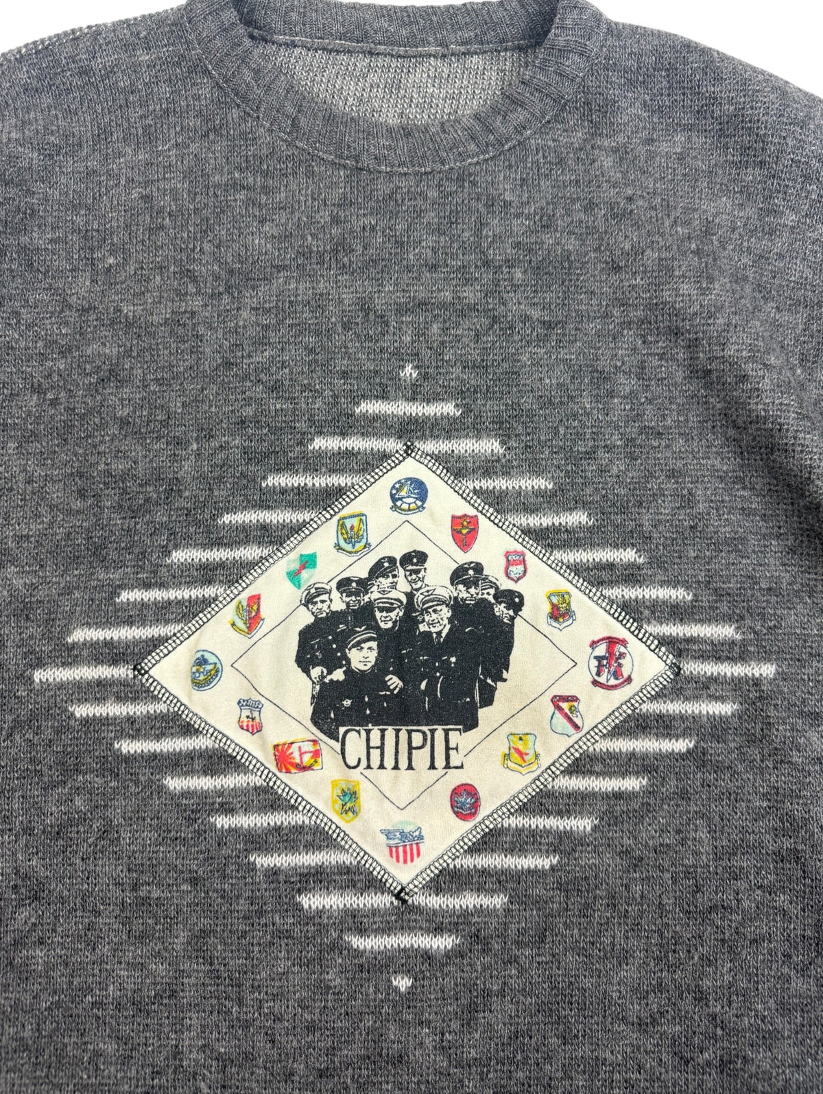 Chipie 80s Military Knit Jumper