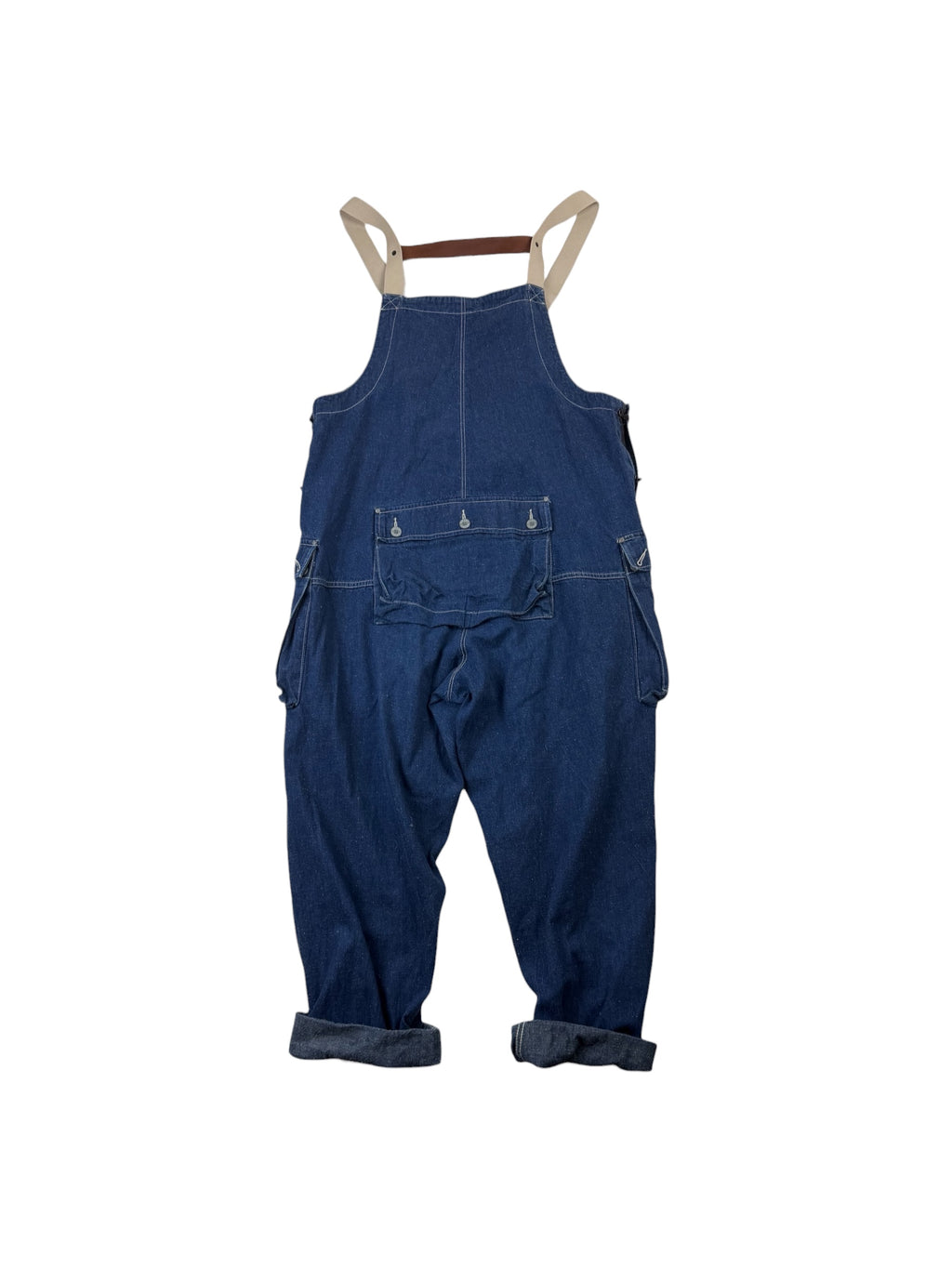 Nigel Cabourn Lybro Railway Denim Dungarees