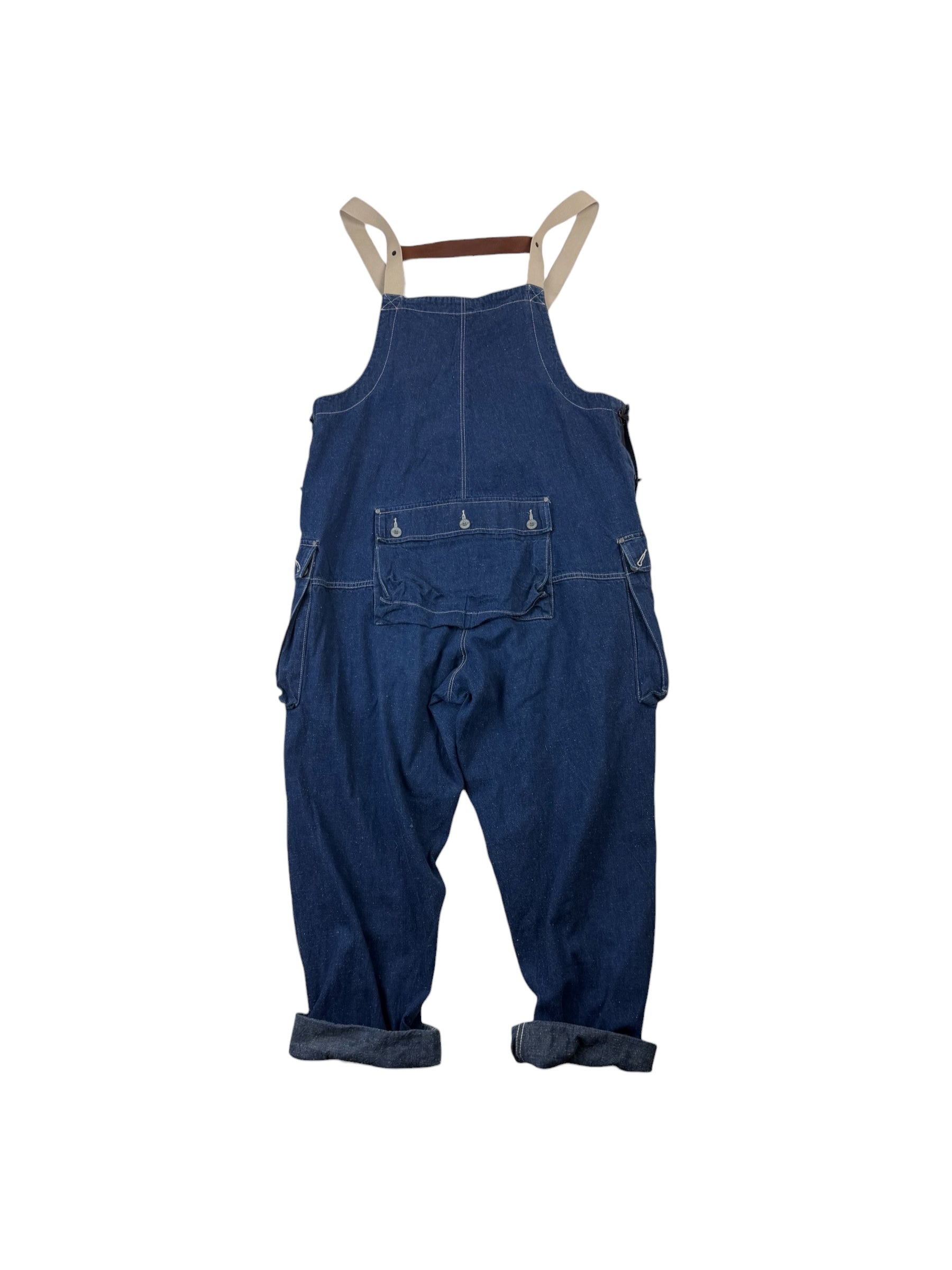 Nigel Cabourn Lybro Railway Denim Dungarees