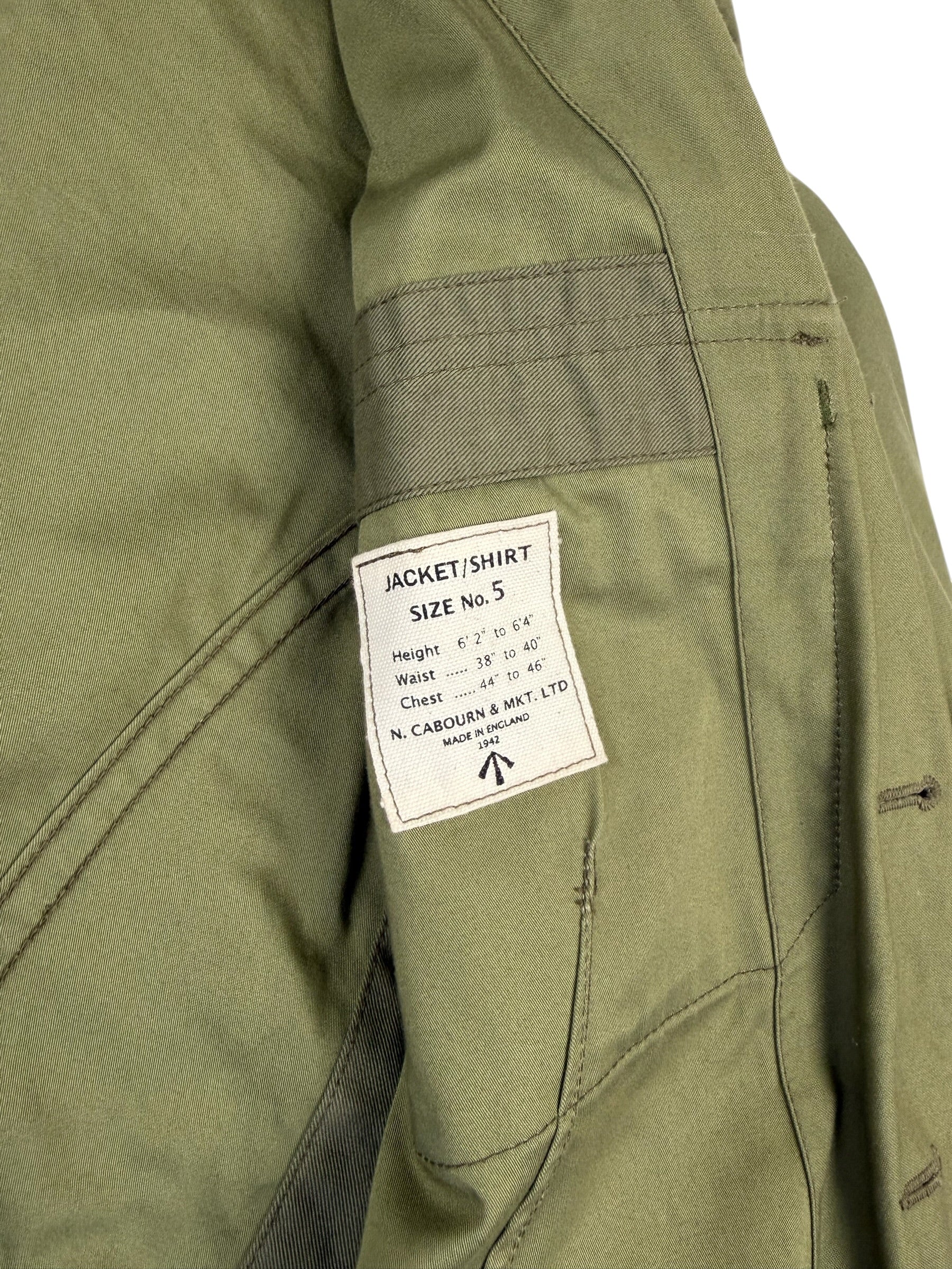 Nigel Cabourn Authentic Tenzing Fatigue Jacket