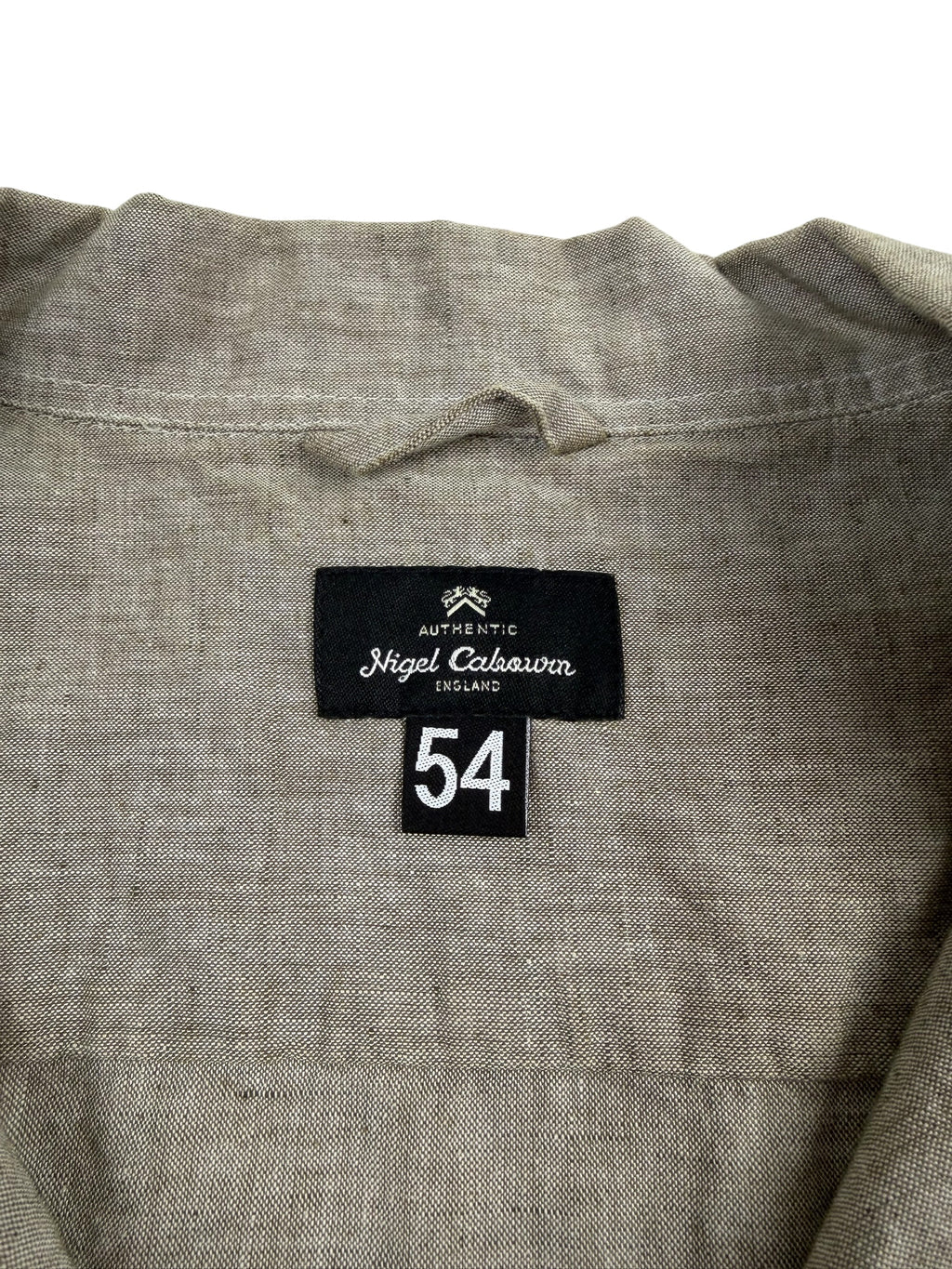 Nigel Cabourn Authentic Linen Blend POH Shirt