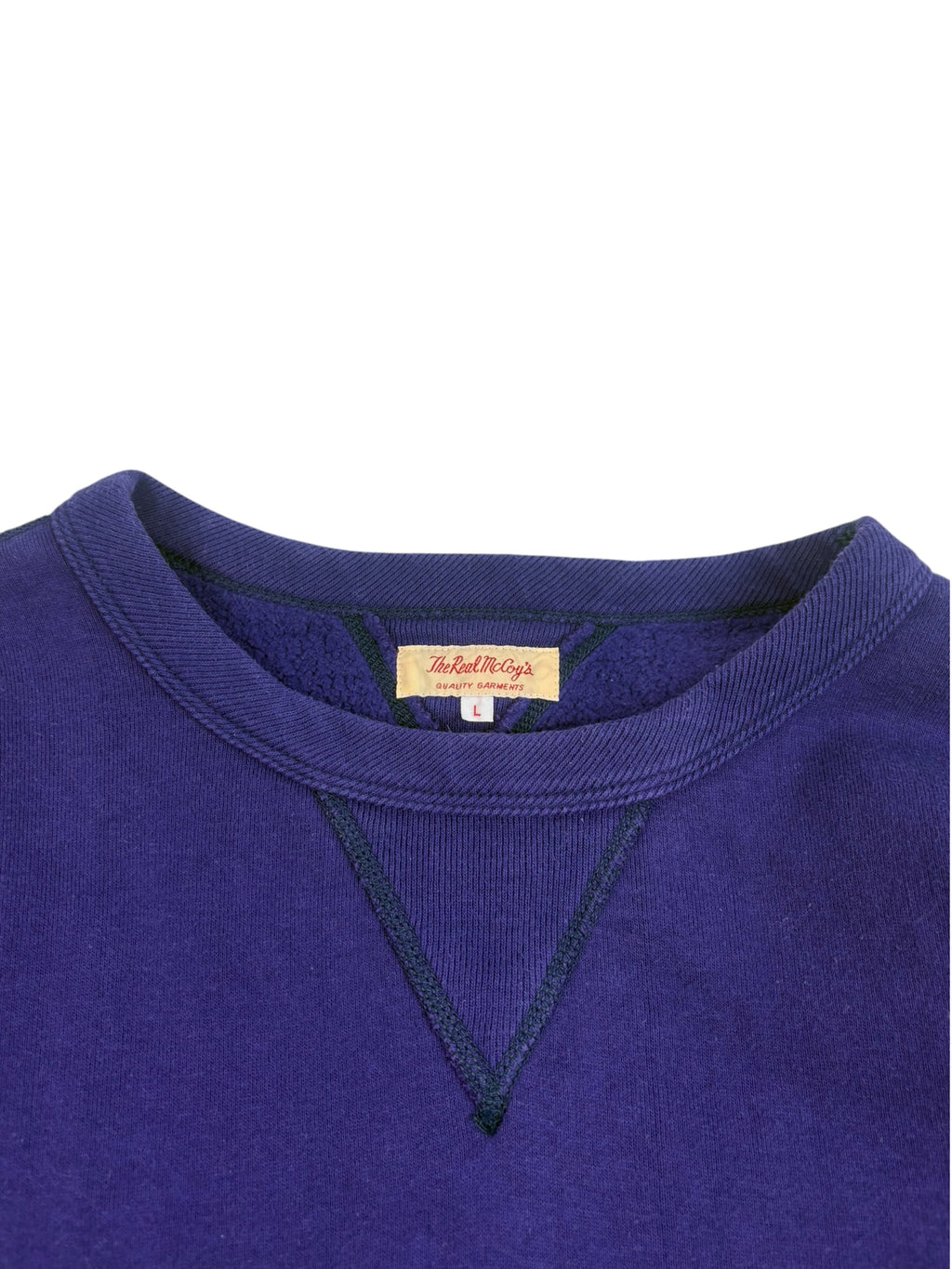 The Real McCoy’s Vintage Reproduction V-Gusset Sweatshirt