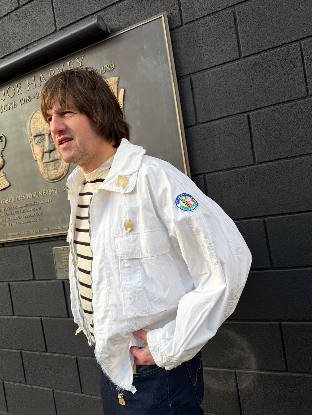 Nigel Cabourn 1980s Cricket Club US4 Flight Jacket