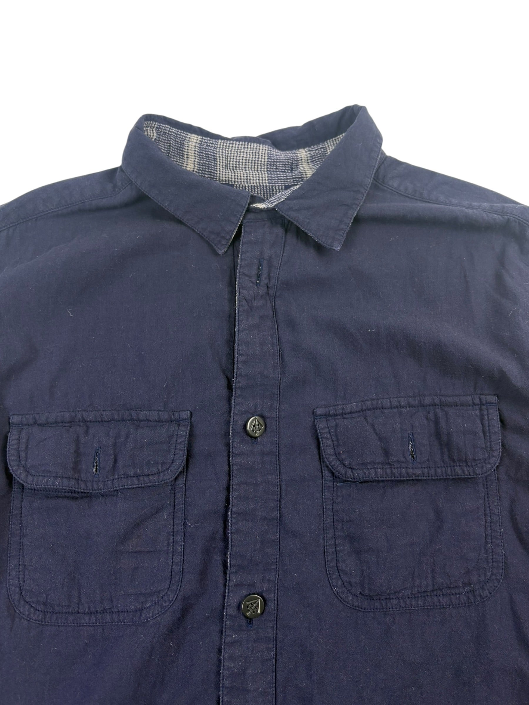 Nigel Cabourn Mainline Reversible Plaid Shirt