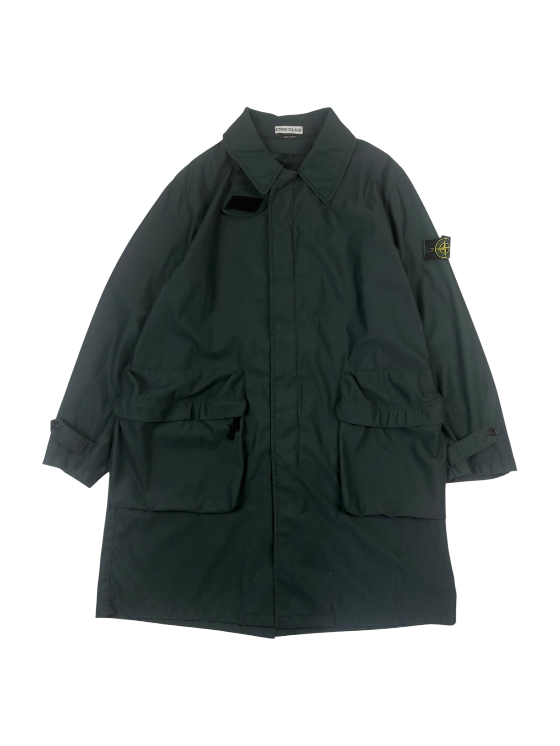 Stone Island AW97 Garment Dyed Nylam Parka