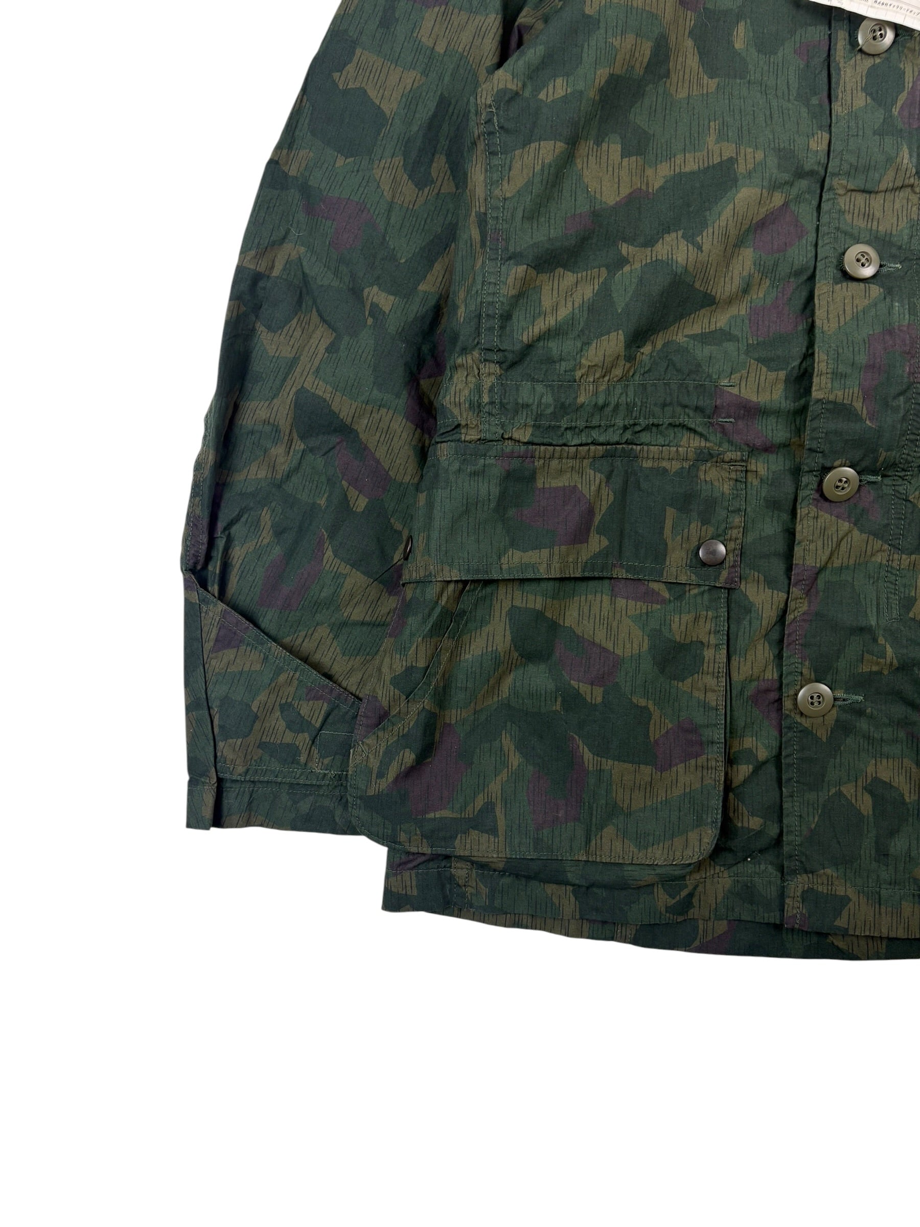 Sage De Cret Camo Military Field Jacket