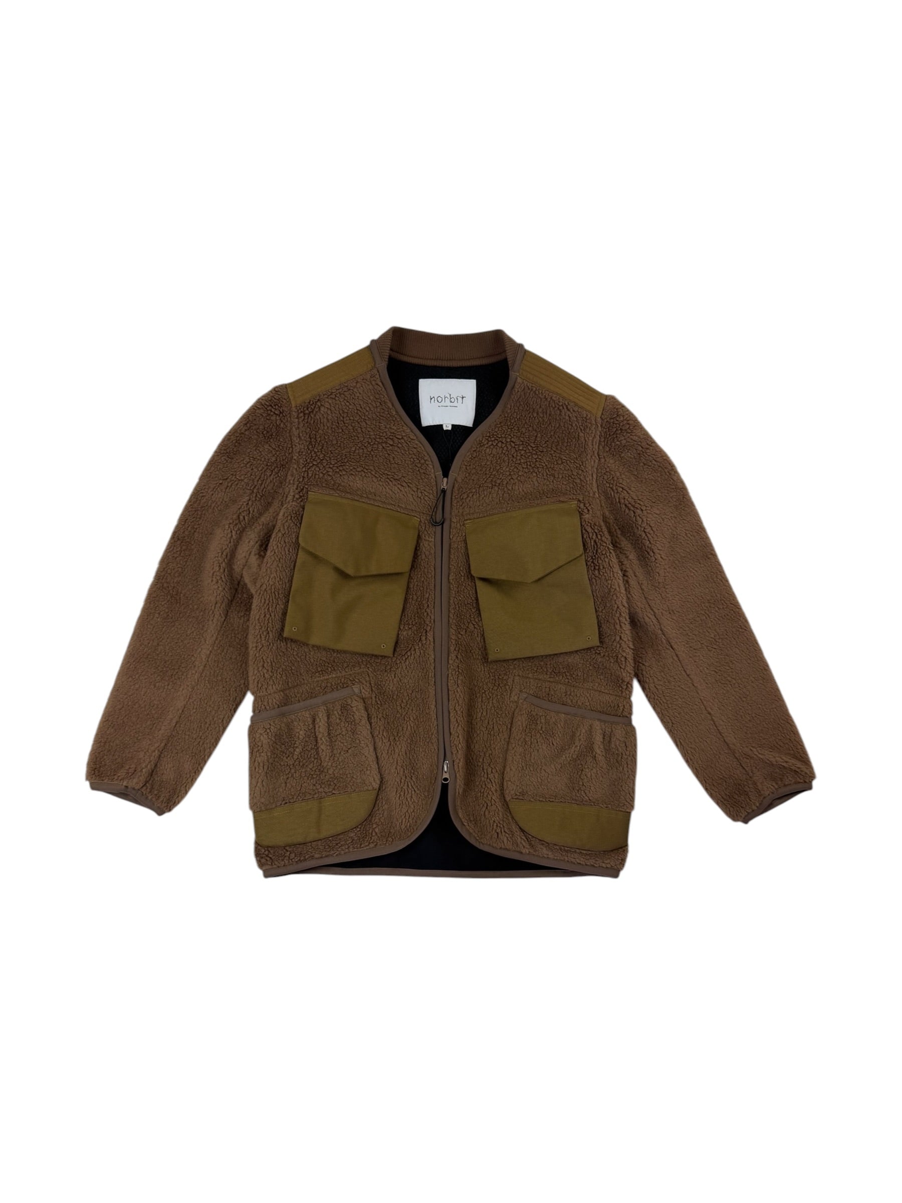Norbit by Hiroshi Nozawa Wool Boa Jacket