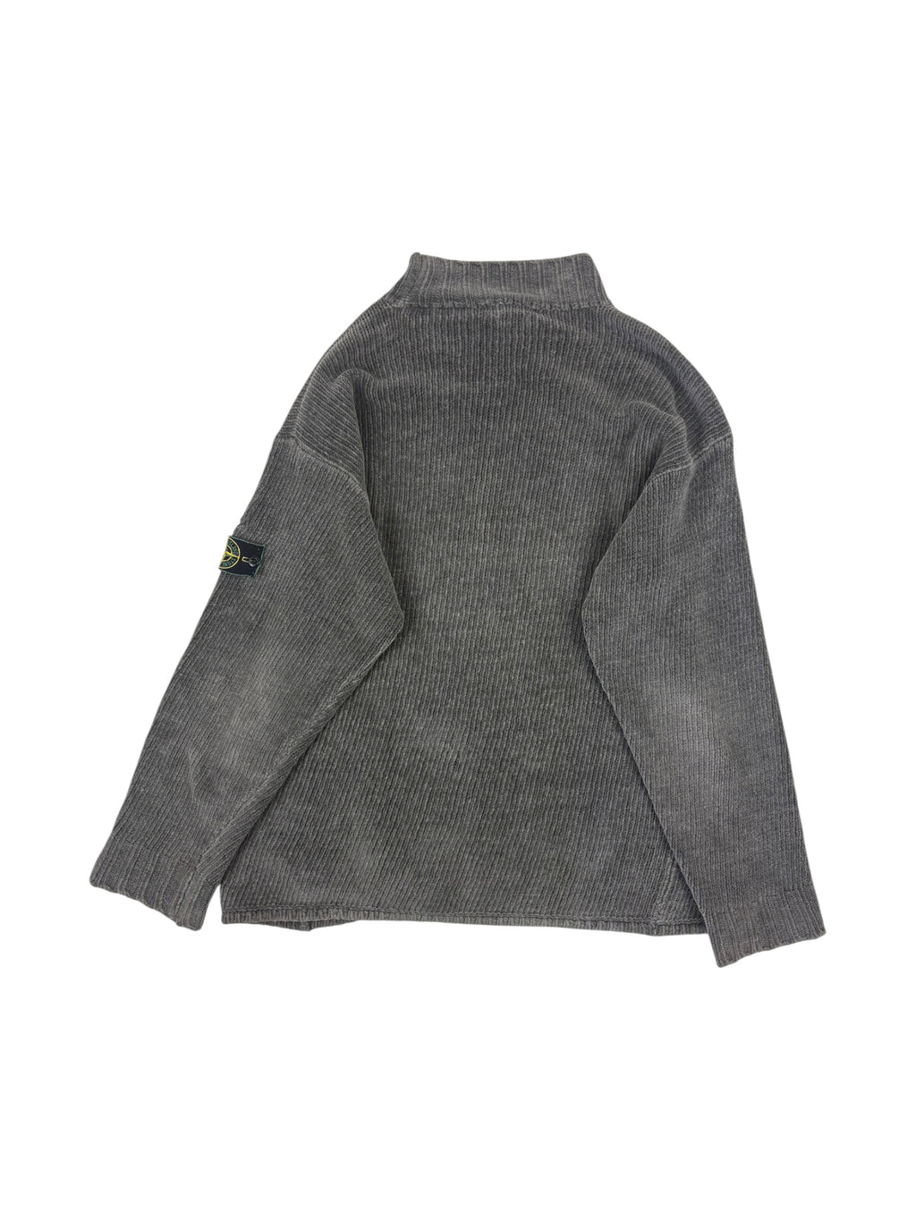 Stone Island AW98 Chenille Mock Neck Sweater