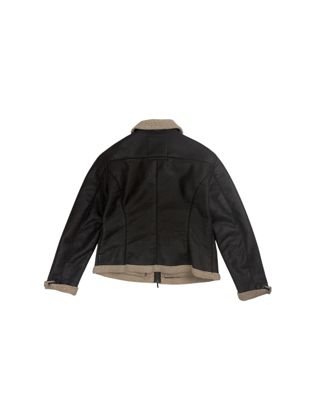 Armani Jeans 2000’s Shearling Aviator Jacket
