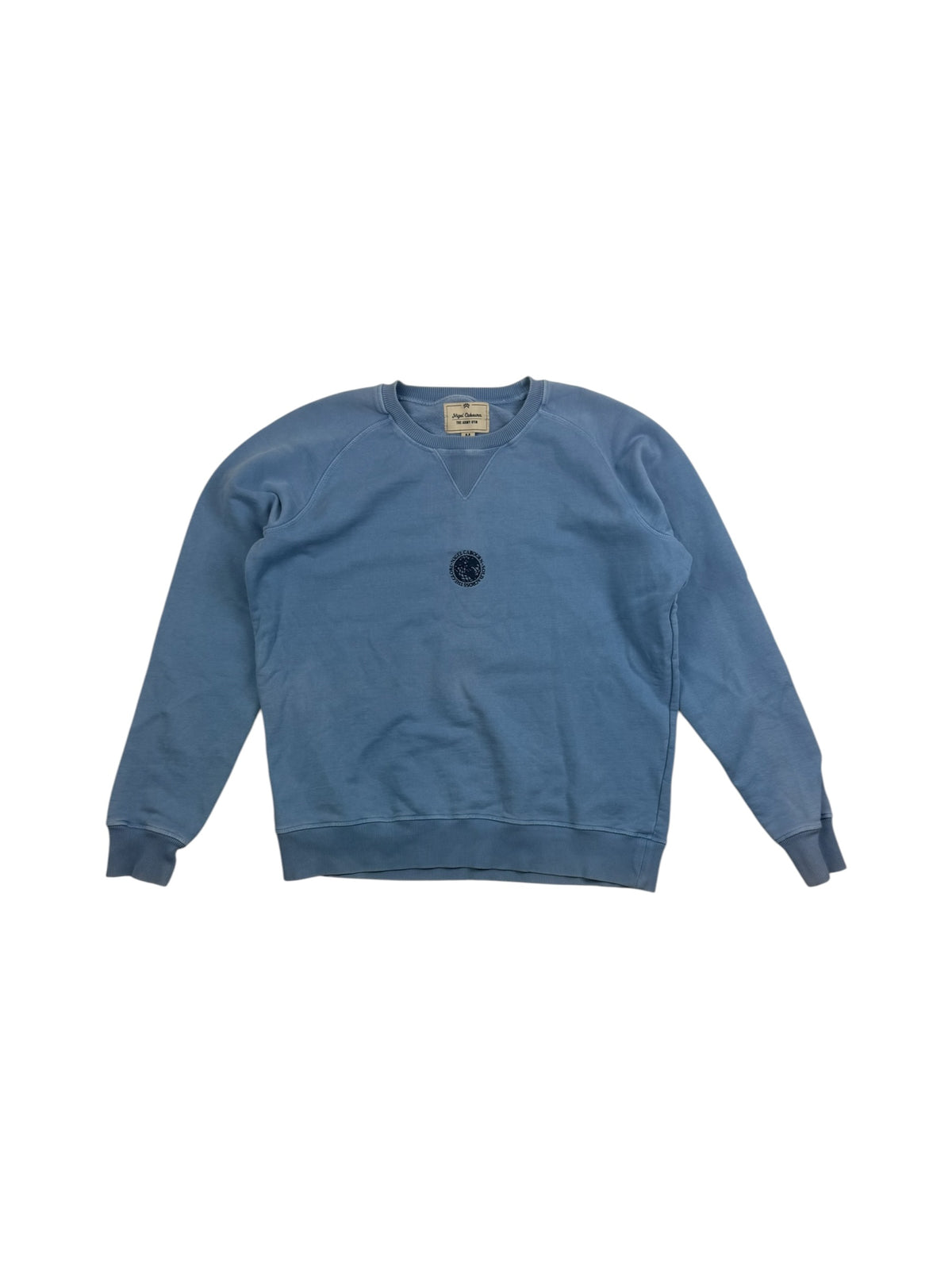 Nigel Cabourn Army Gym Embroidered Globe Sweatshirt