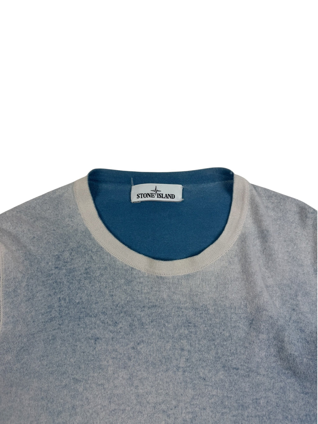 Stone Island SS17 Hand Sprayed Reversible Wash Crewneck