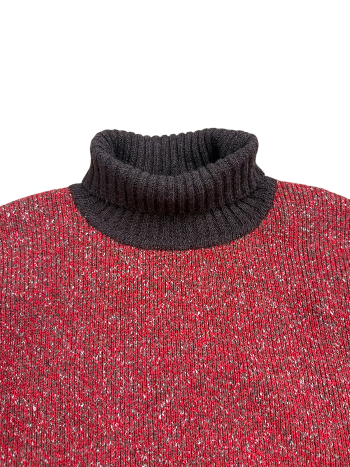 Chipie 90s Heavyweight Roll Neck Marled Knit