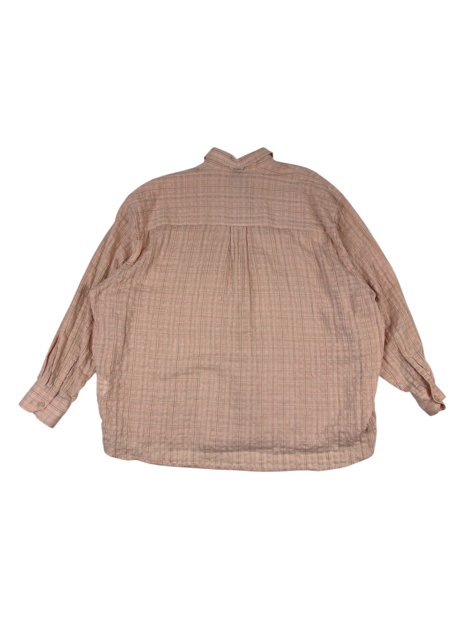 Our Legacy Borrowed Pink Check Shirt