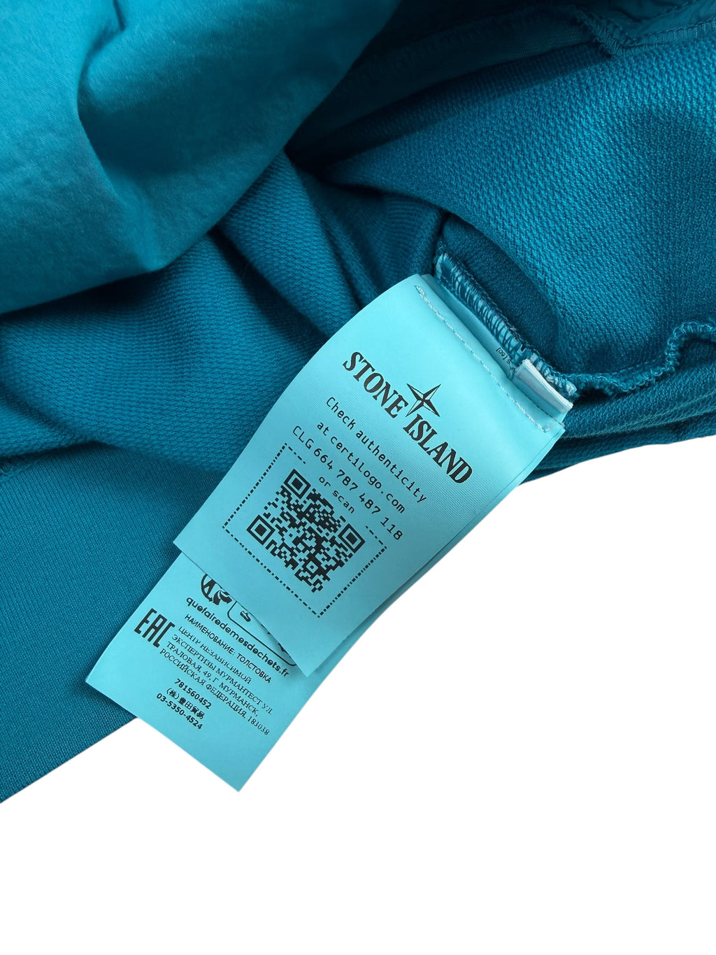 Stone Island Brushed Cotton Hoodie