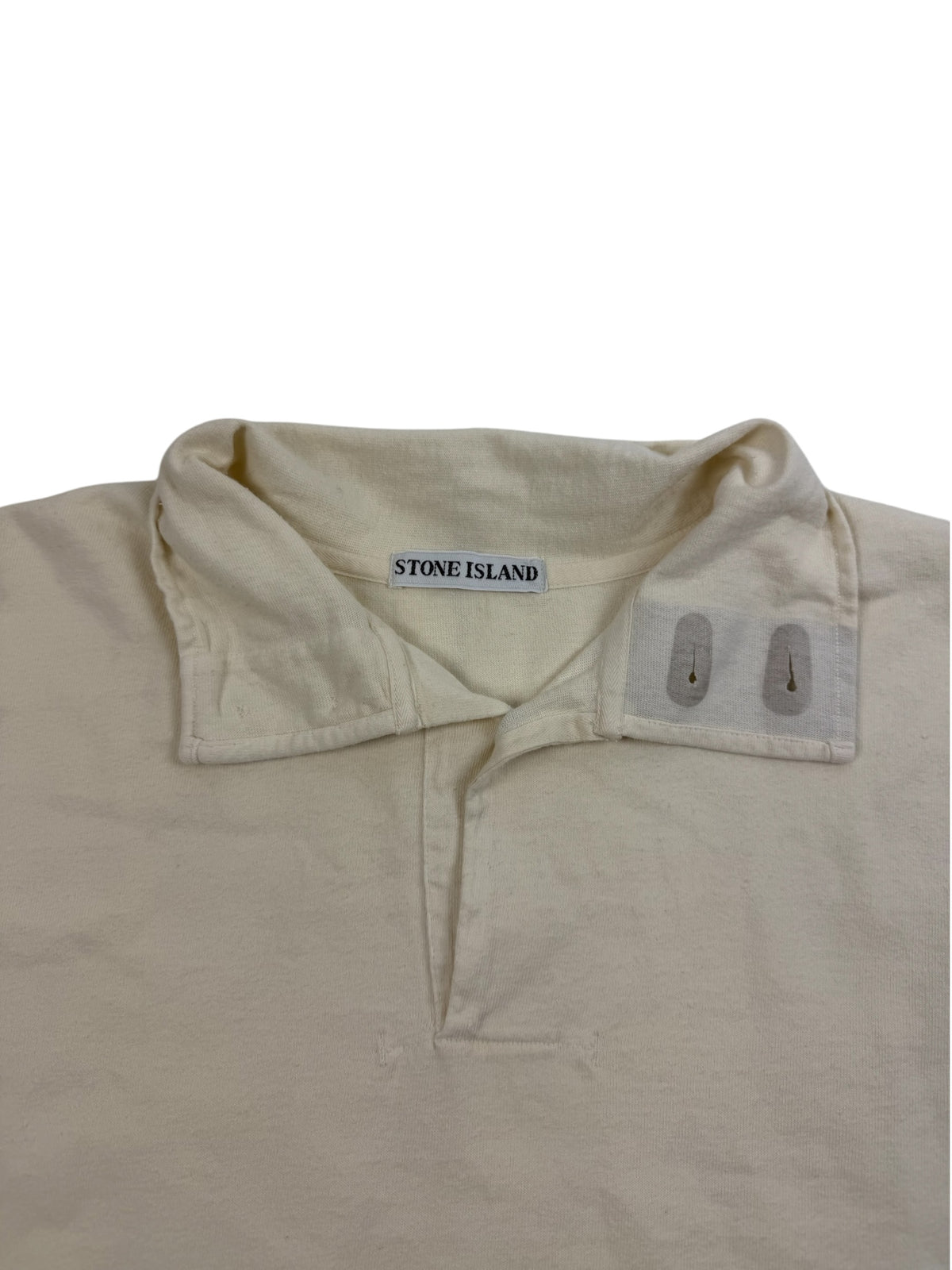 Stone Island SS99 Button Up Mock Neck Sweatshirt