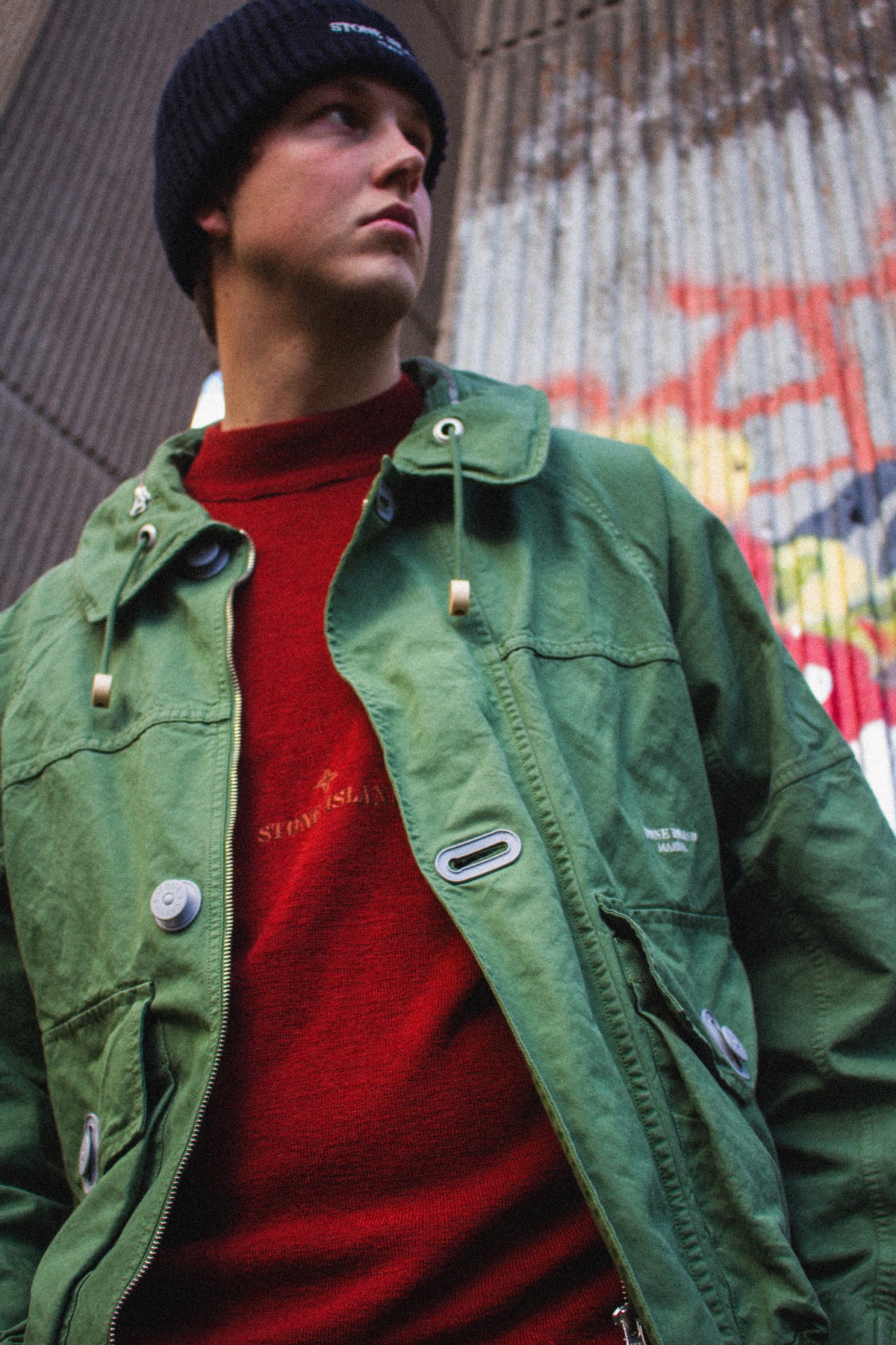 Stone Island Marina NYCO Panama-TC Jacket