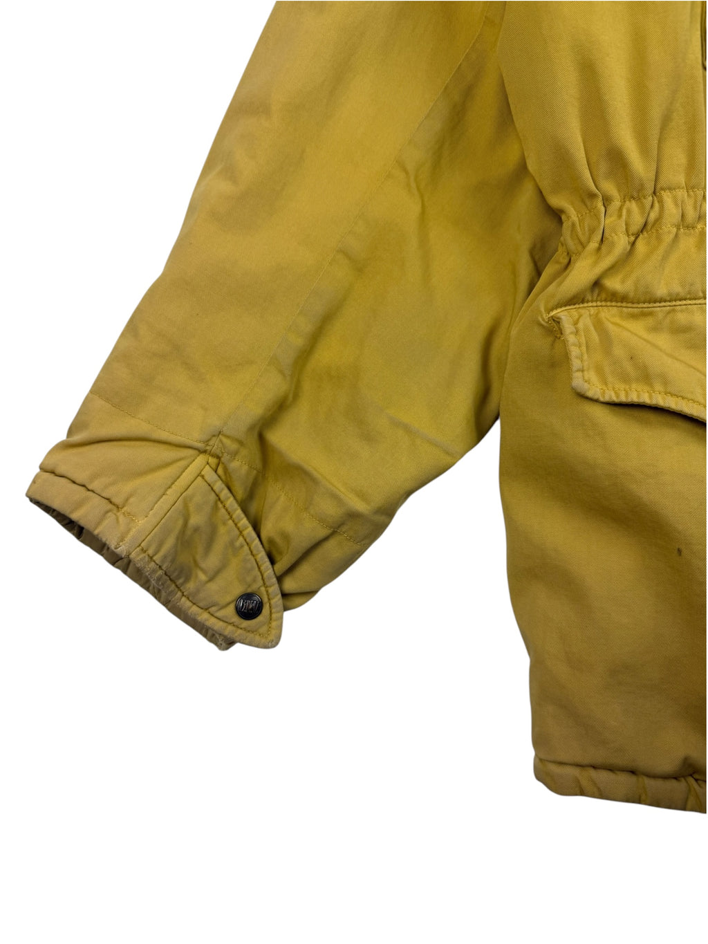 Boneville 80s Quilted Lined Reversible Long Field Jacket
