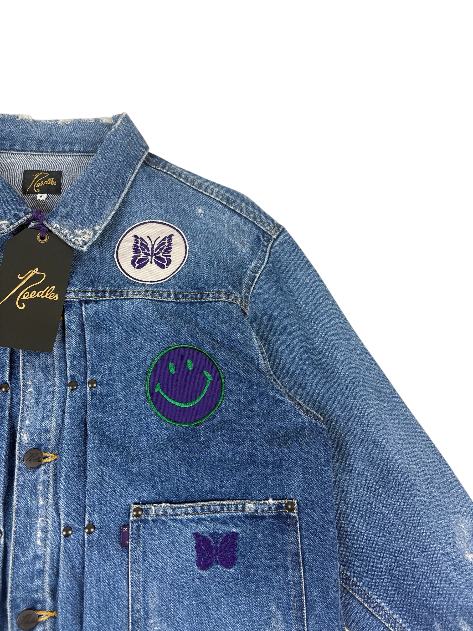 Needles Assorted Patches Jean Jacket