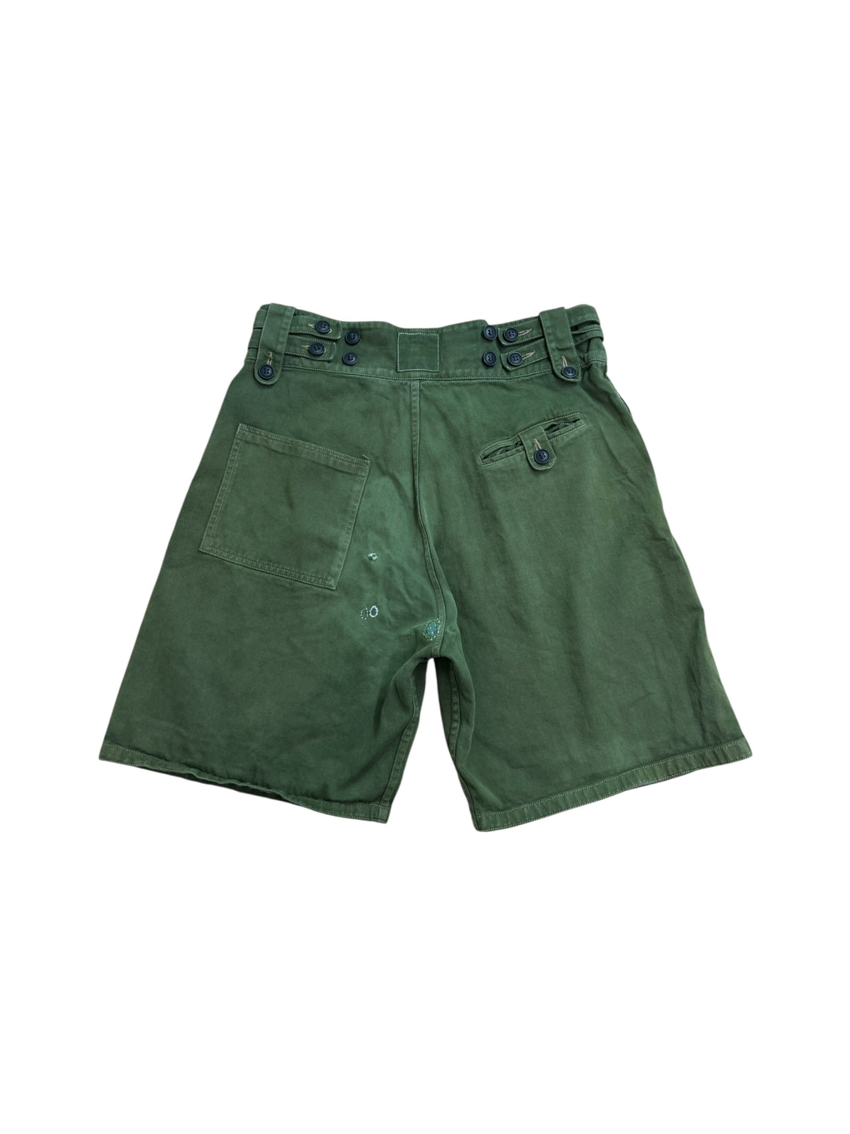 Nigel Cabourn Authentic Limited Edition Indian Khaki Drill Shorts