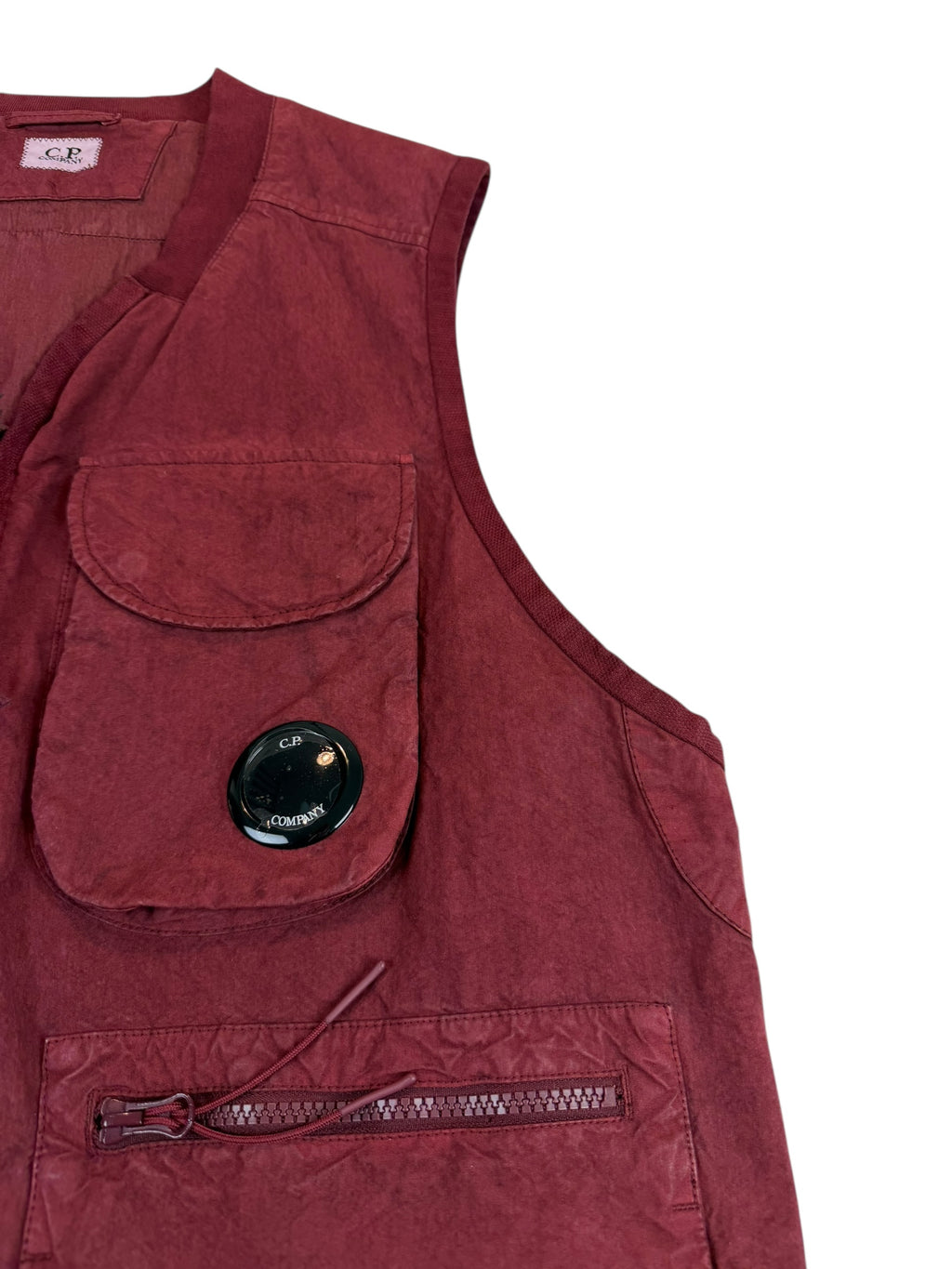 C.P. Company Ba-Tic Wax Utility Vest