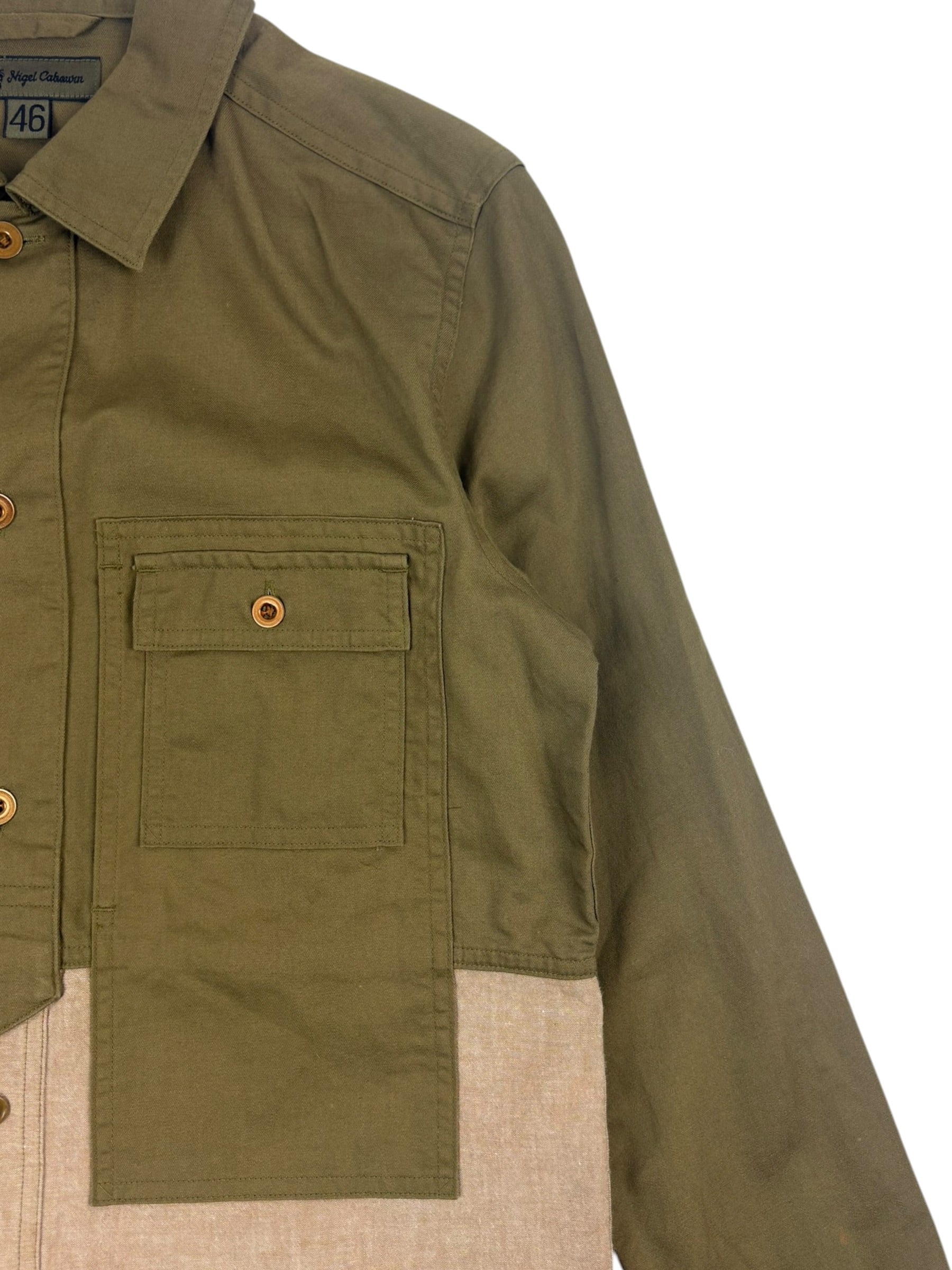 Nigel Cabourn Mainline Utility Two Tone Overshirt – RE:BOURN