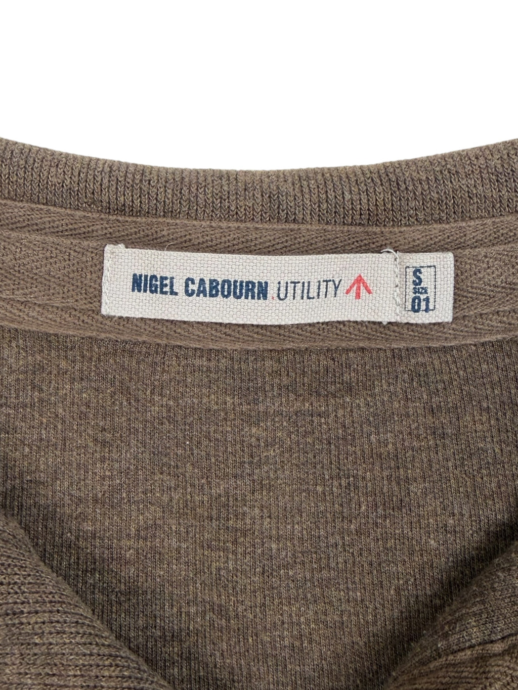 Nigel Cabourn 2000s Utility Mock Neck Sweatshirt