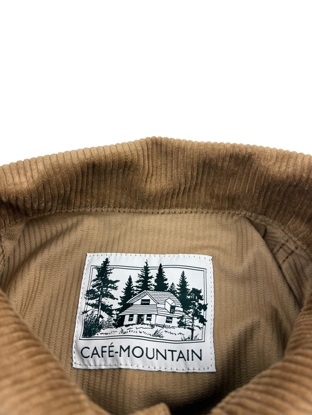 Cafe Mountain Corduroy Leisure Popover Shirt