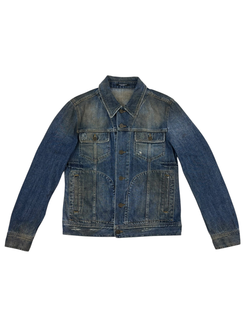 Dolce & Gabbana Distressed Denim Jacket