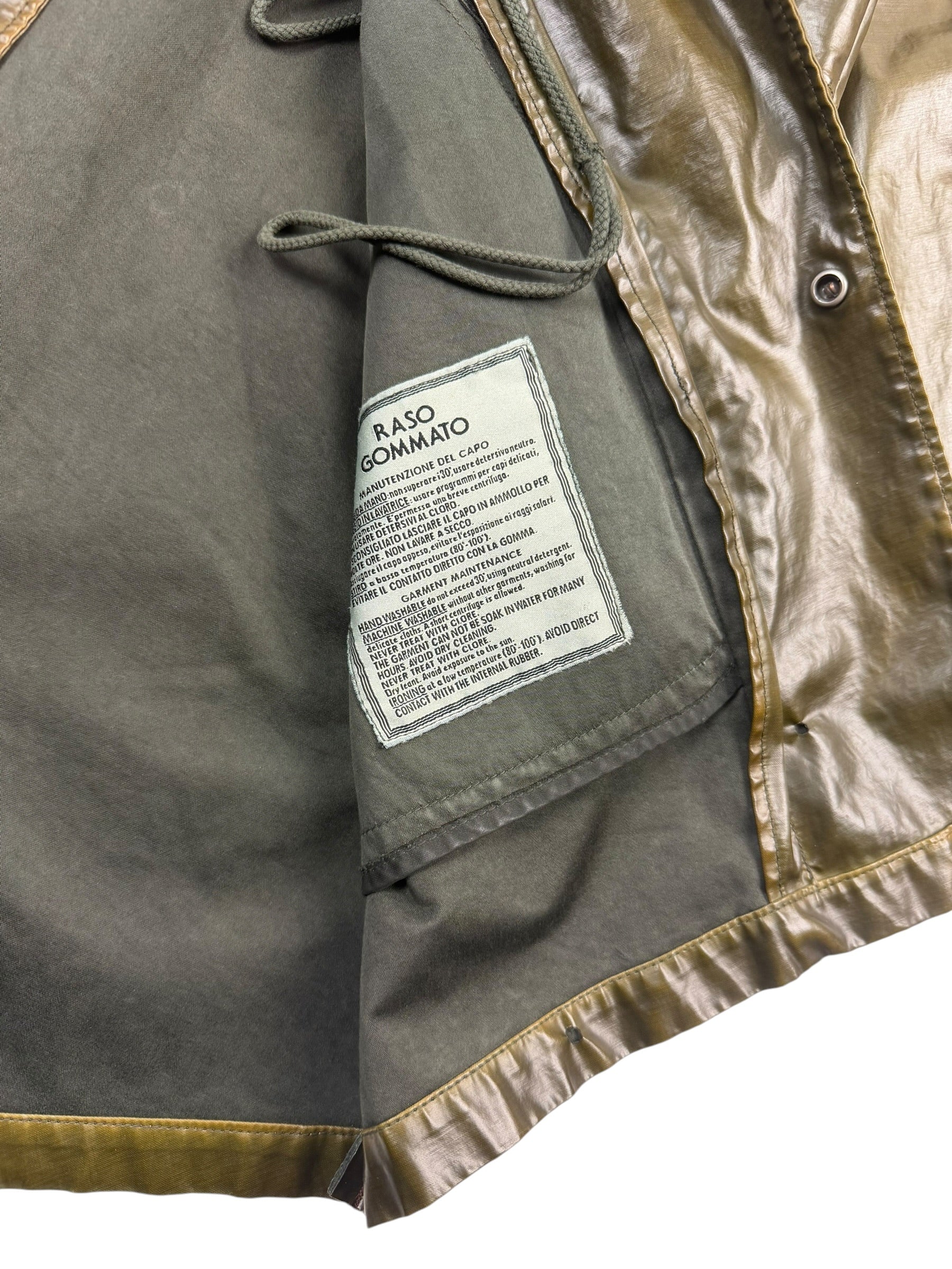 Stone Island AW94 Glazed Raso Gommato Jacket