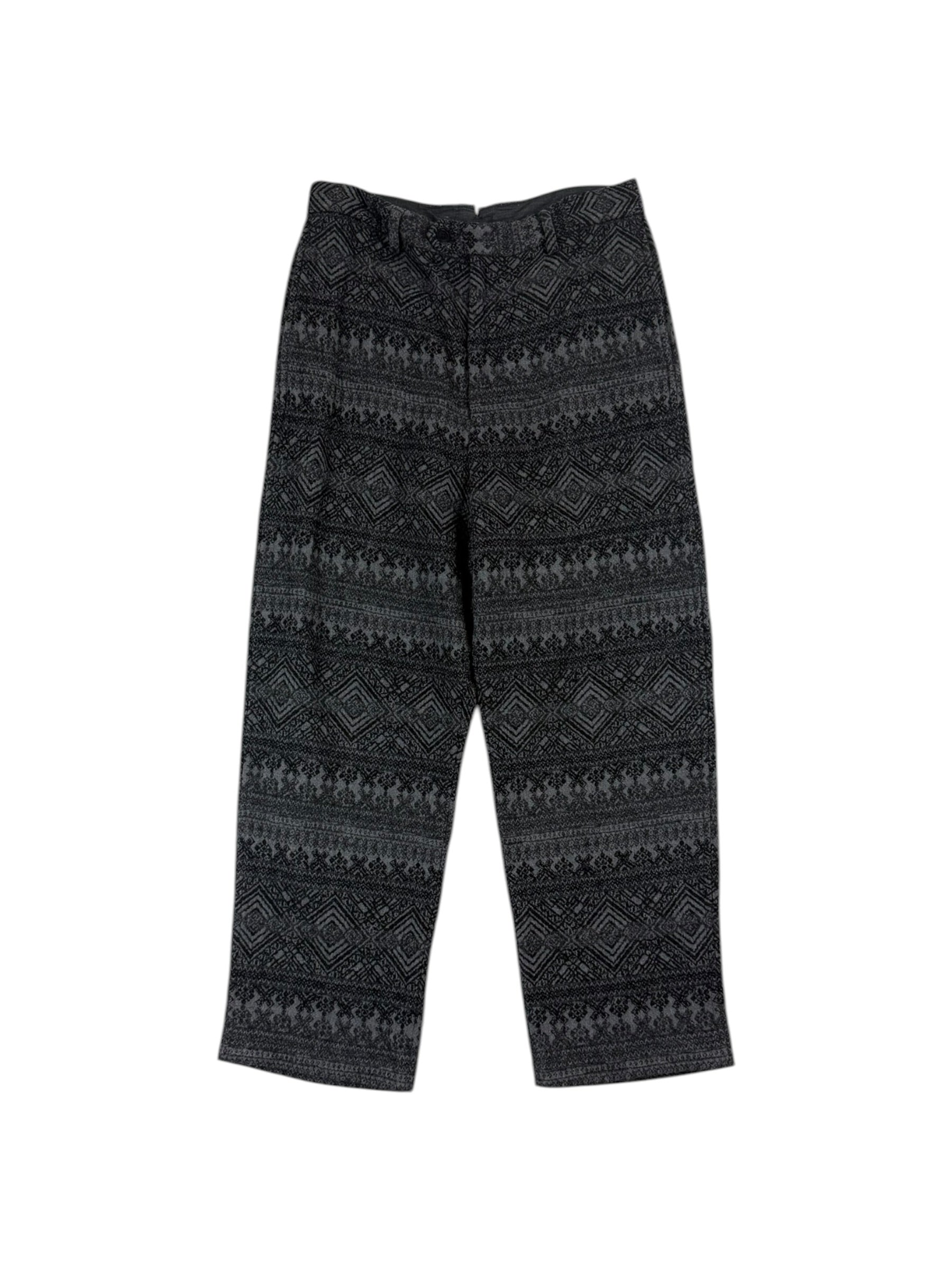 Snow Peak Pattern Wool Pants