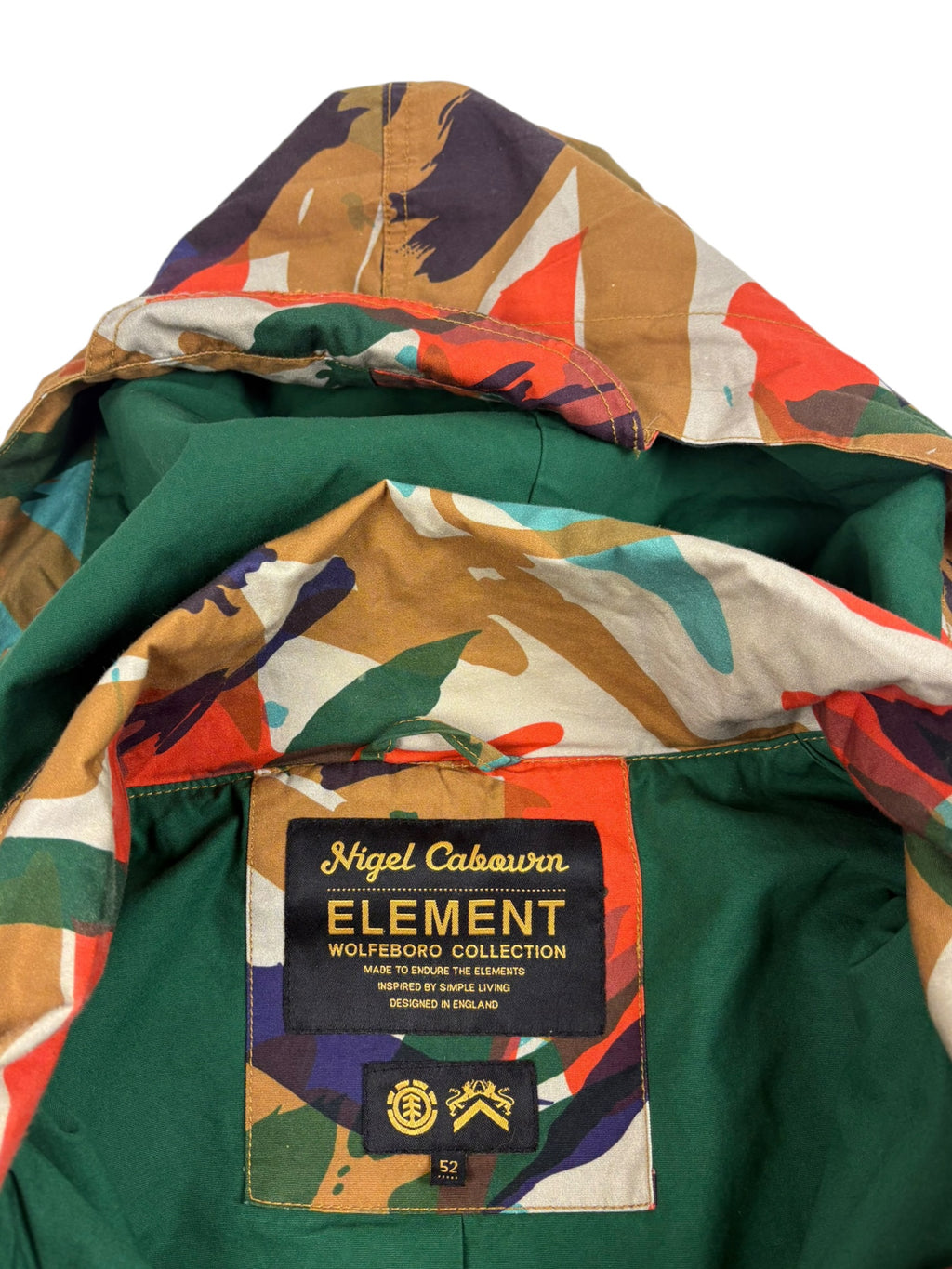 Nigel Cabourn x Element Camo Hunting Parka