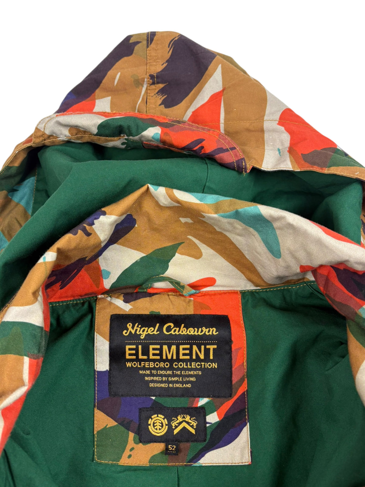 Nigel Cabourn x Element Camo Hunting Parka