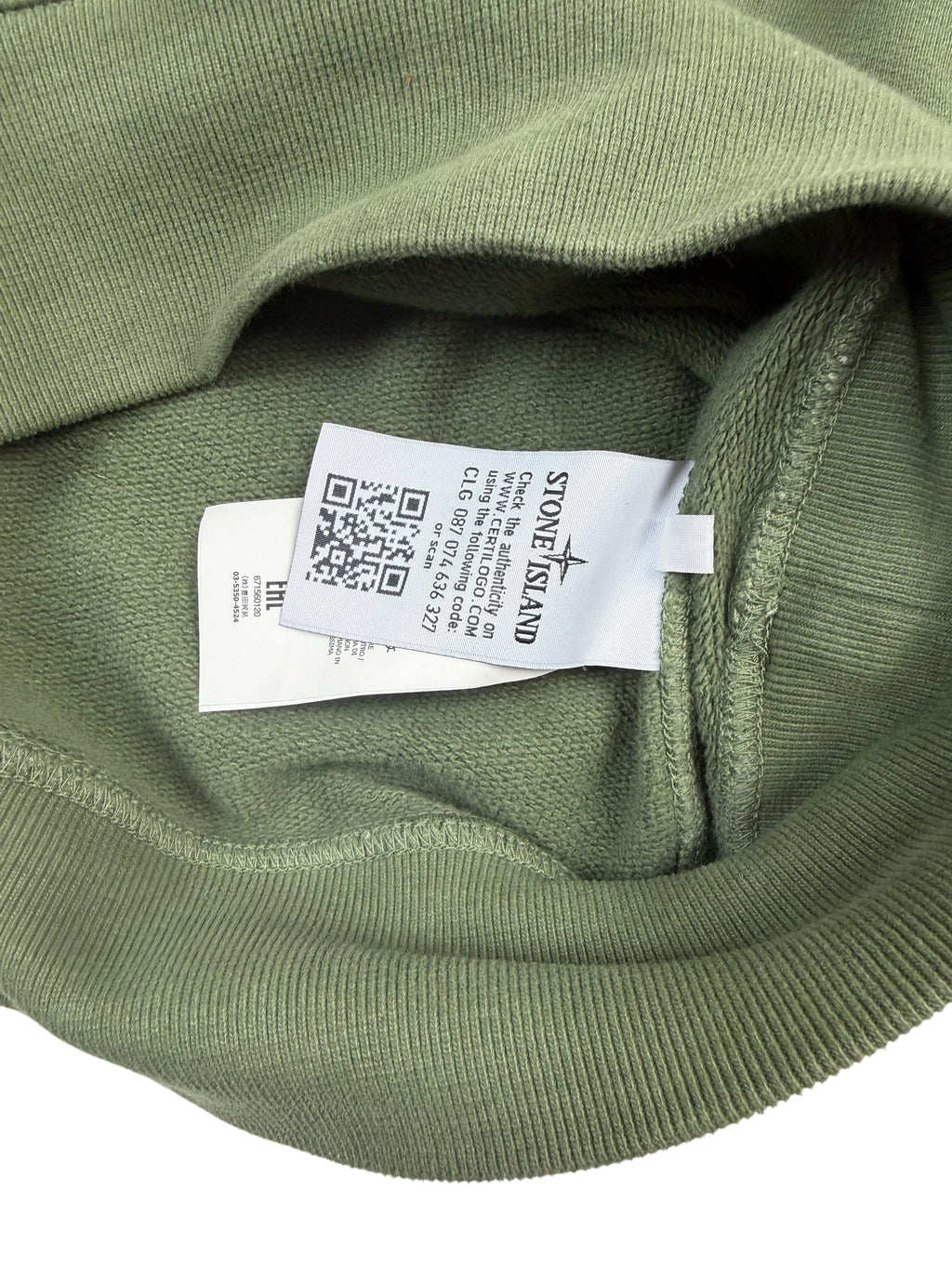 Stone Island Chest Zip Pullover Sweater