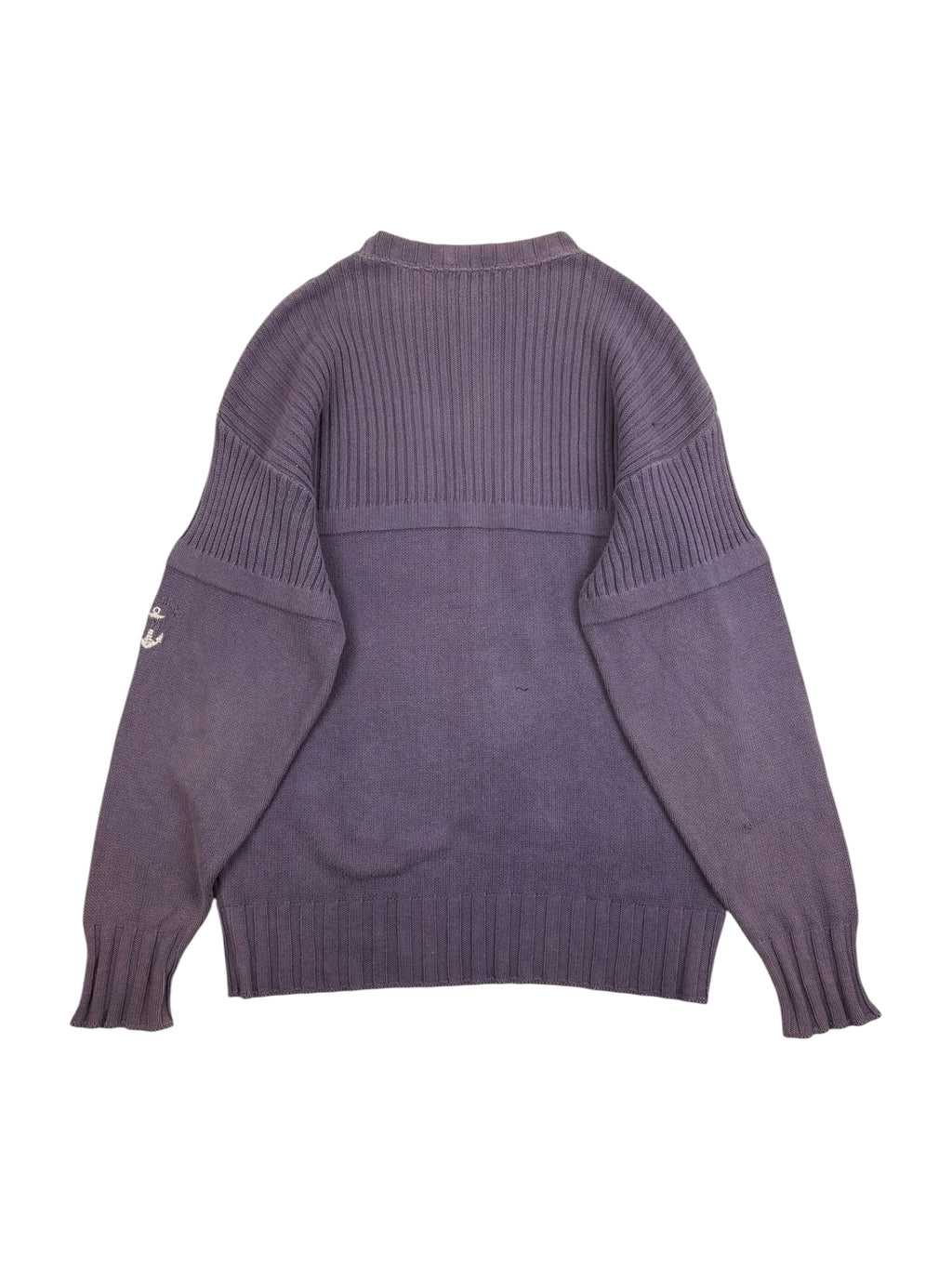 Boneville SS88 Naval Ribbed Knit Jumper