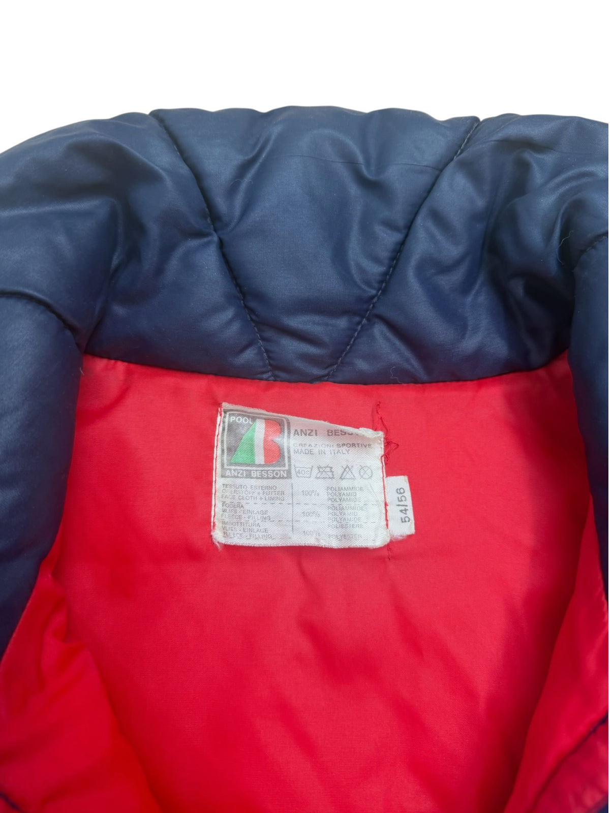 Anzi Besson 80s POOL AB Ski Puffer Jacket
