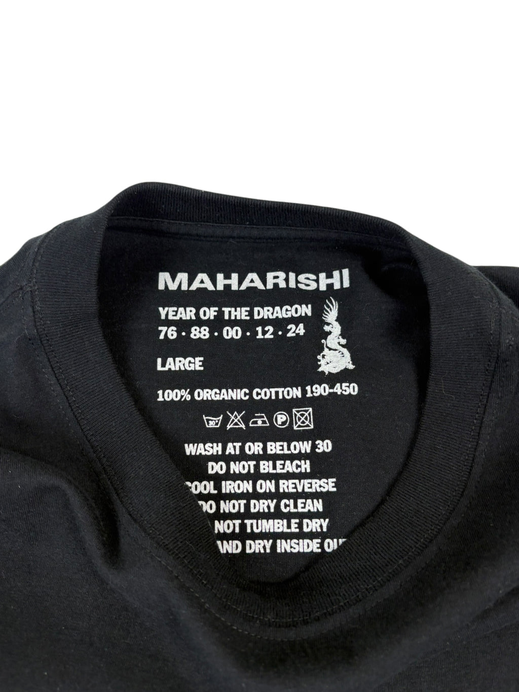 Maharishi x Tashi Mannox Brushstroke Temple T-Shirt
