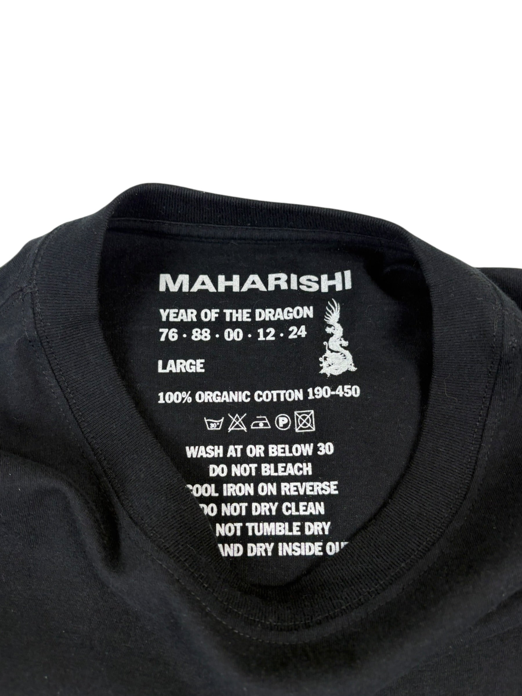 Maharishi x Tashi Mannox Brushstroke Temple T-Shirt