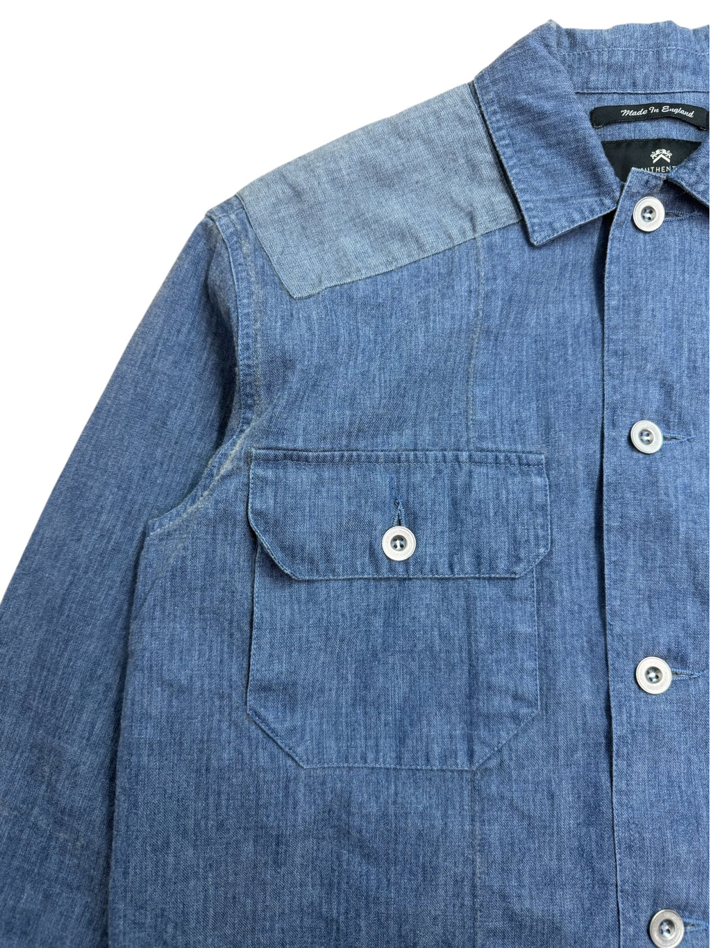 Nigel Cabourn Authentic Chambray Overshirt