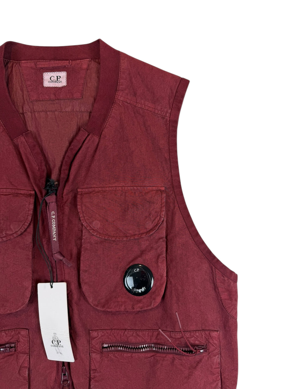 C.P. Company Ba-Tic Wax Utility Vest