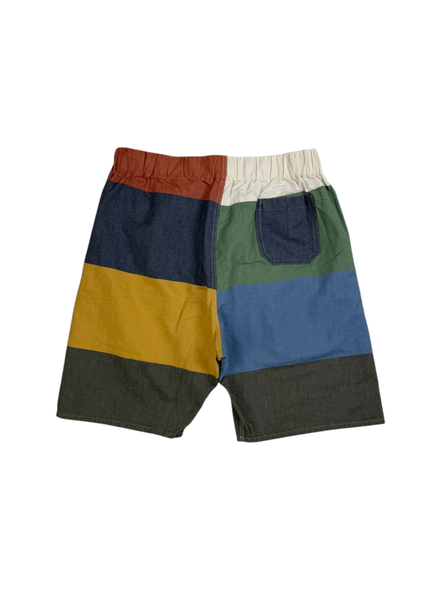 Nigel Cabourn Mainline 'Limited Edition' Patchwork Shorts